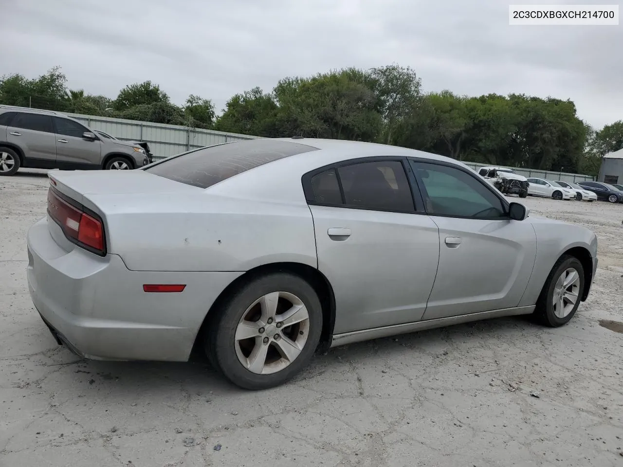 2012 Dodge Charger Se VIN: 2C3CDXBGXCH214700 Lot: 75765464