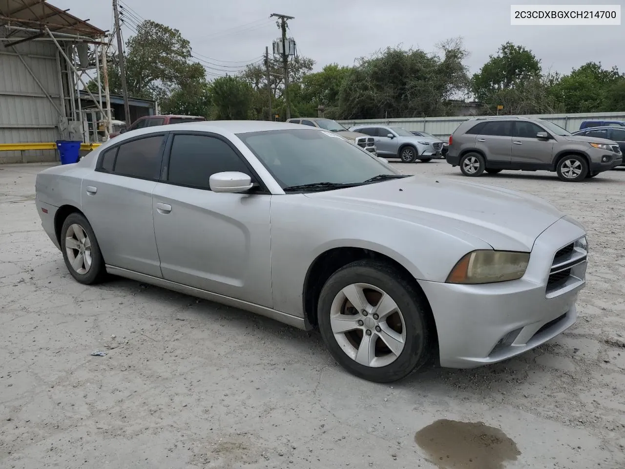 2012 Dodge Charger Se VIN: 2C3CDXBGXCH214700 Lot: 75765464