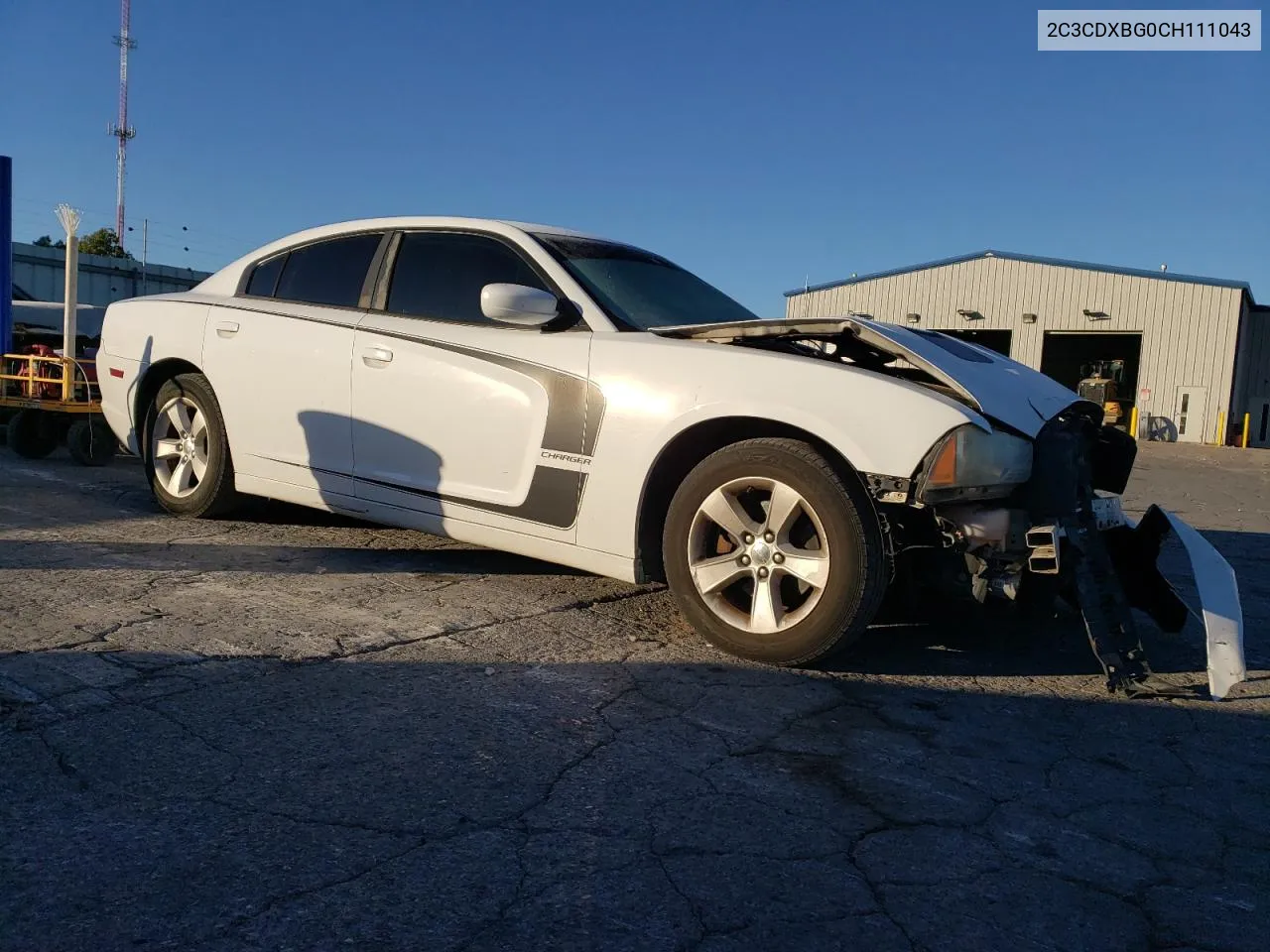 2012 Dodge Charger Se VIN: 2C3CDXBG0CH111043 Lot: 76122714