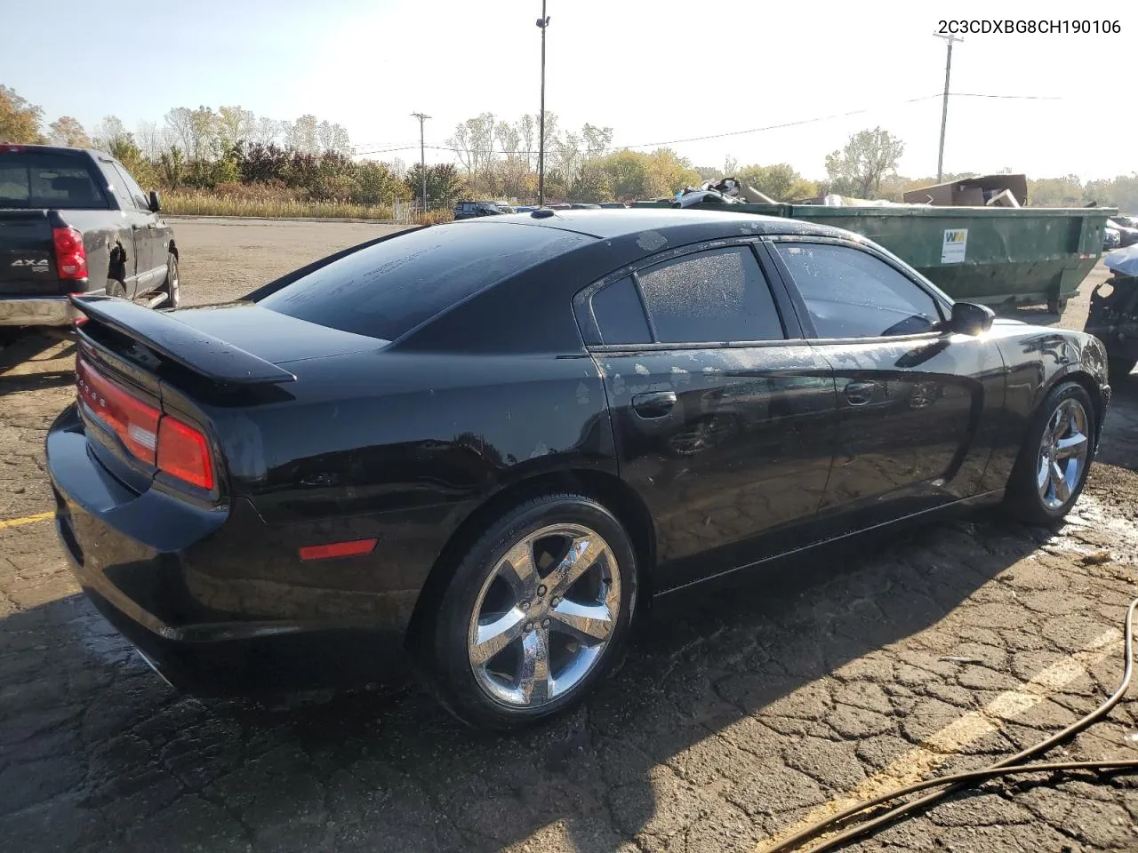 2C3CDXBG8CH190106 2012 Dodge Charger Se