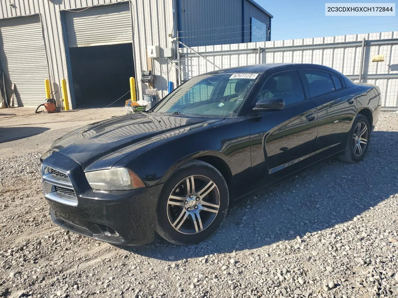 2012 Dodge Charger Sxt VIN: 2C3CDXHGXCH172844 Lot: 76266864