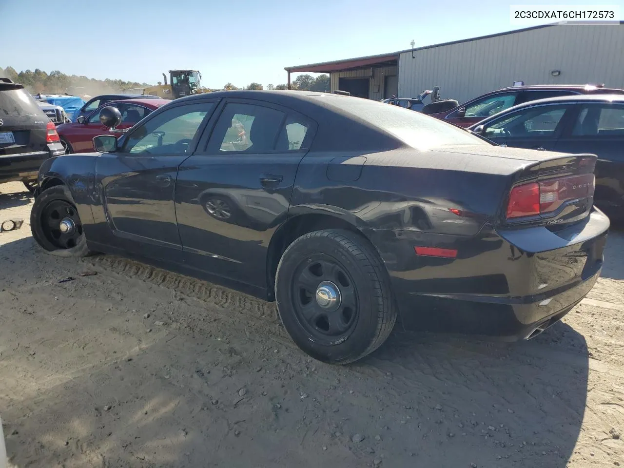 2012 Dodge Charger Police VIN: 2C3CDXAT6CH172573 Lot: 76387074