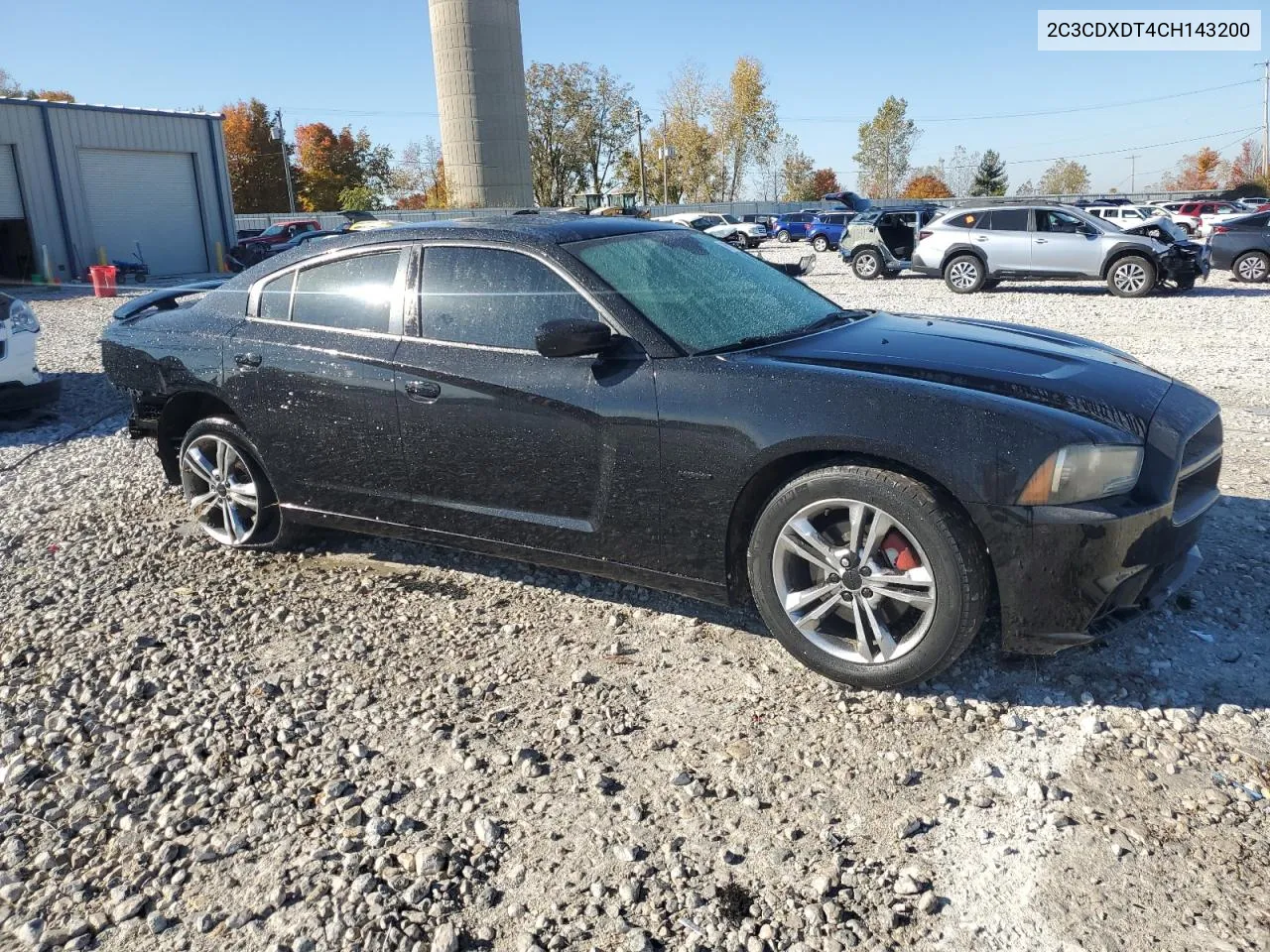 2012 Dodge Charger R/T VIN: 2C3CDXDT4CH143200 Lot: 76672604