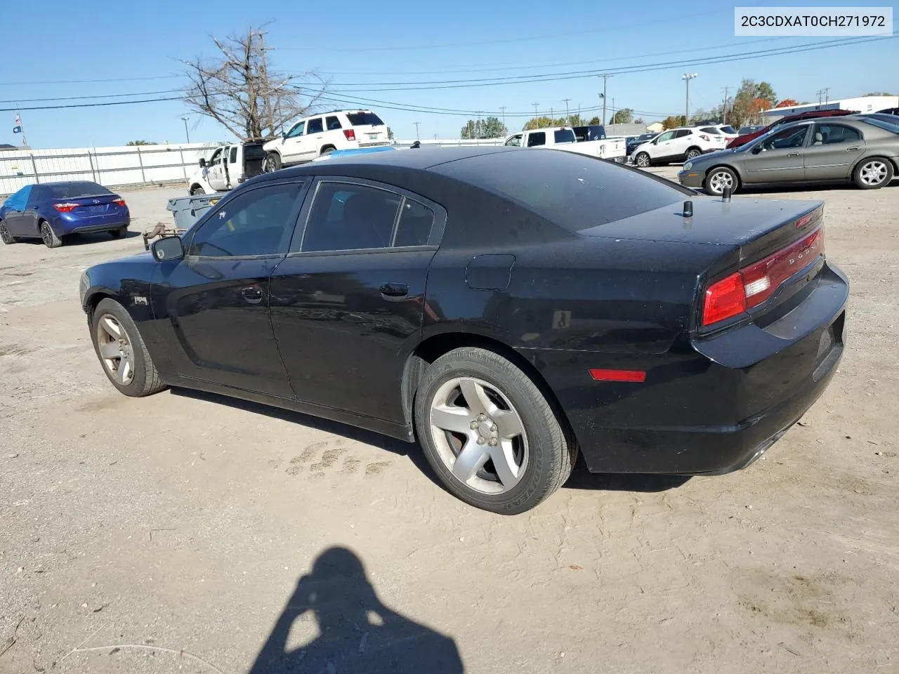 2012 Dodge Charger Police VIN: 2C3CDXAT0CH271972 Lot: 76993044