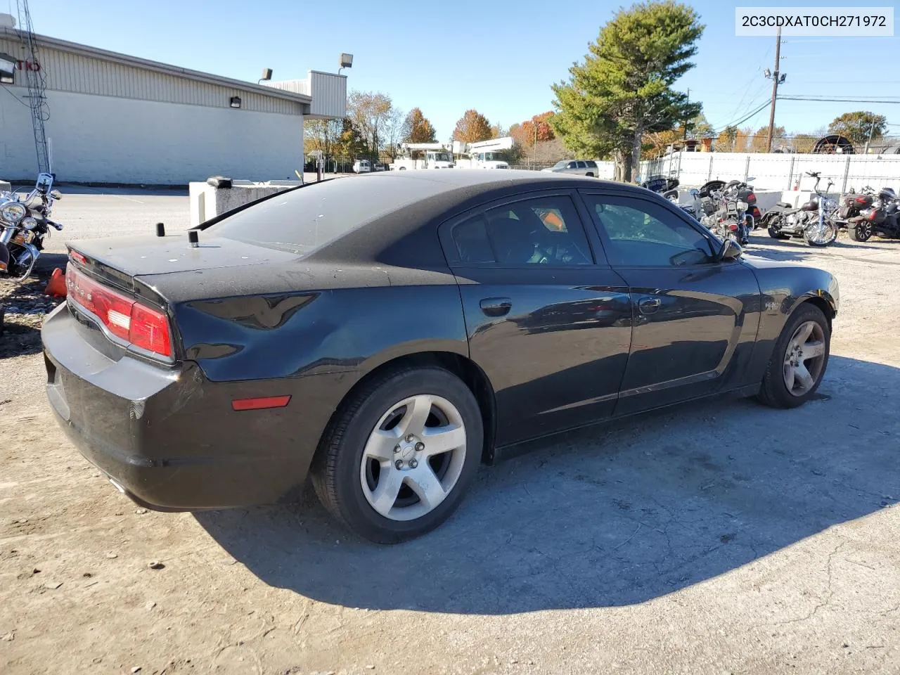 2012 Dodge Charger Police VIN: 2C3CDXAT0CH271972 Lot: 76993044