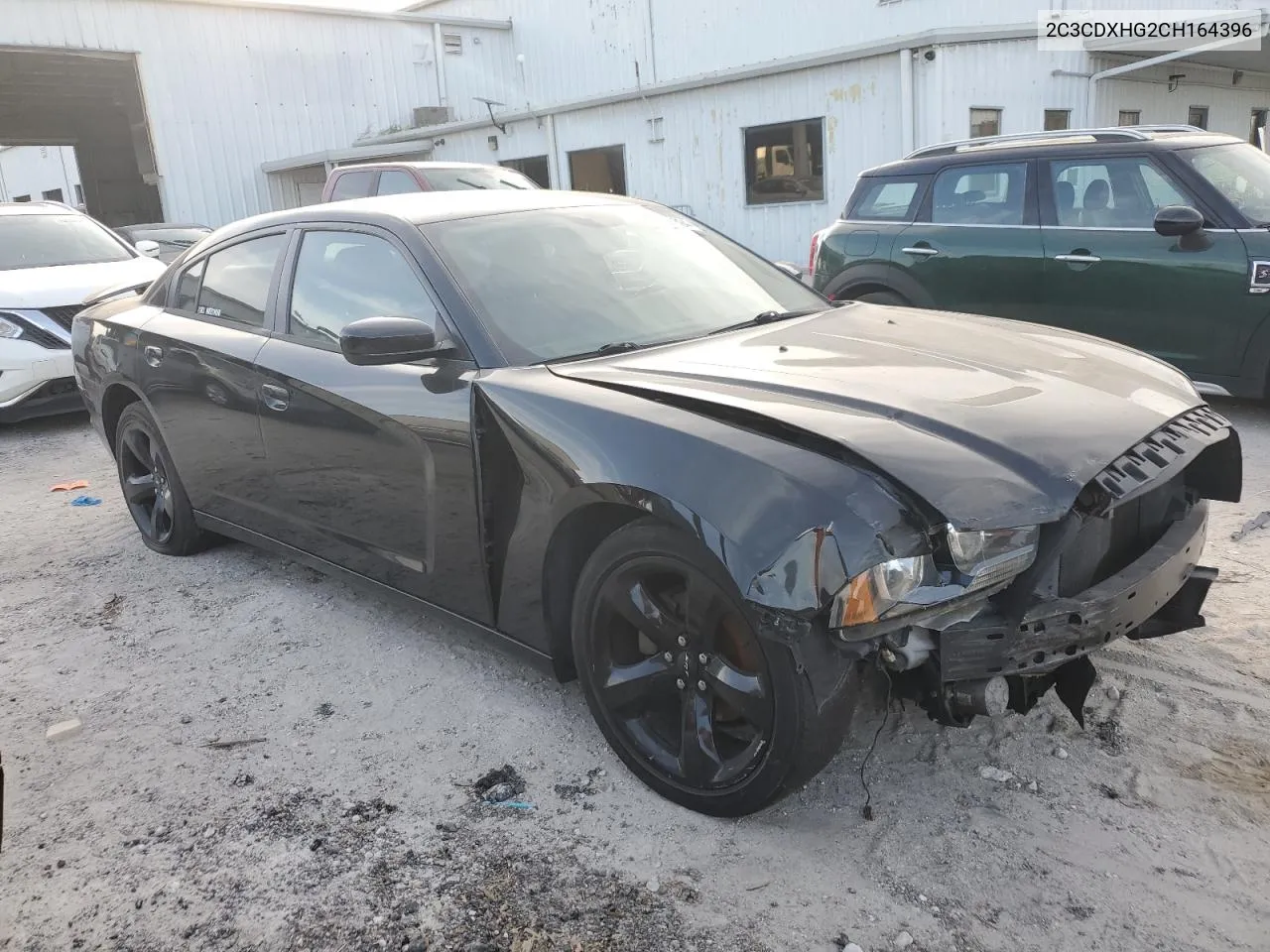 2012 Dodge Charger Sxt VIN: 2C3CDXHG2CH164396 Lot: 77105894