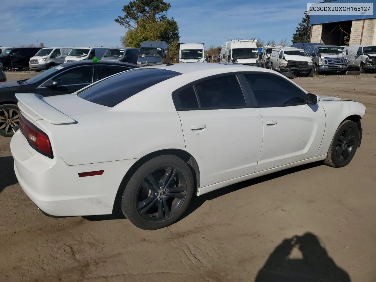 2012 Dodge Charger Sxt VIN: 2C3CDXJGXCH165127 Lot: 77200274