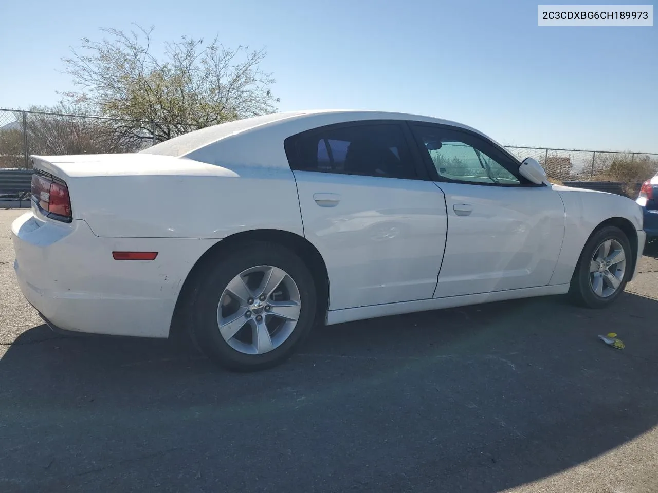 2012 Dodge Charger Se VIN: 2C3CDXBG6CH189973 Lot: 77319874