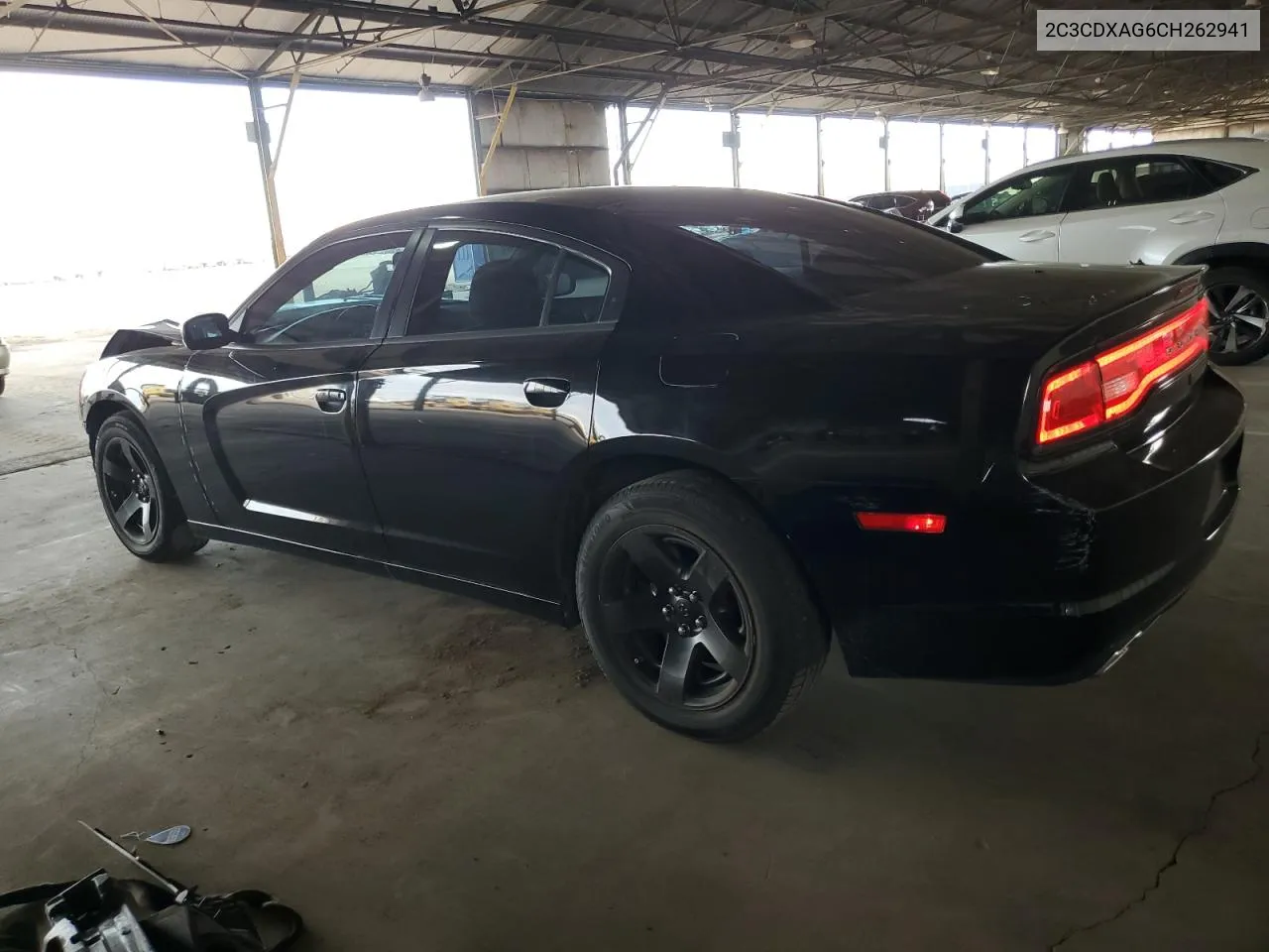 2012 Dodge Charger Police VIN: 2C3CDXAG6CH262941 Lot: 77690084