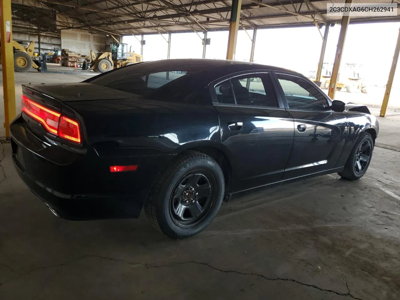 2012 Dodge Charger Police VIN: 2C3CDXAG6CH262941 Lot: 77690084