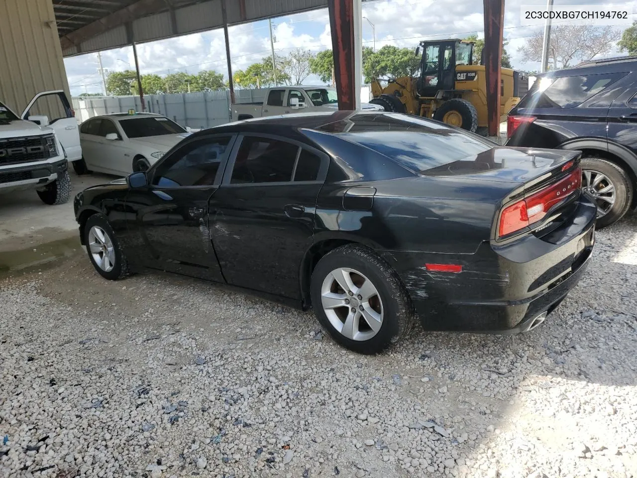 2012 Dodge Charger Se VIN: 2C3CDXBG7CH194762 Lot: 77887474