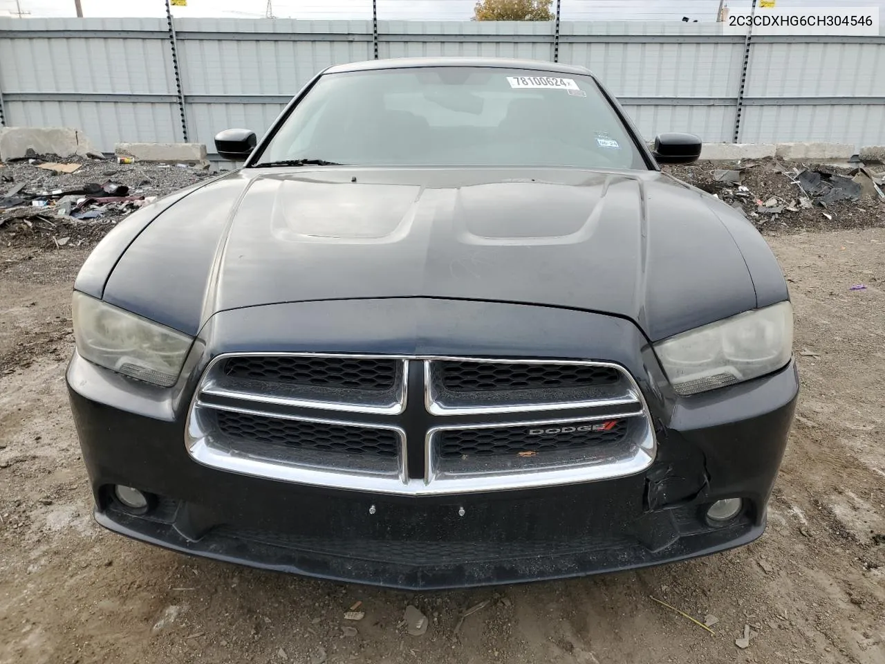 2C3CDXHG6CH304546 2012 Dodge Charger Sxt