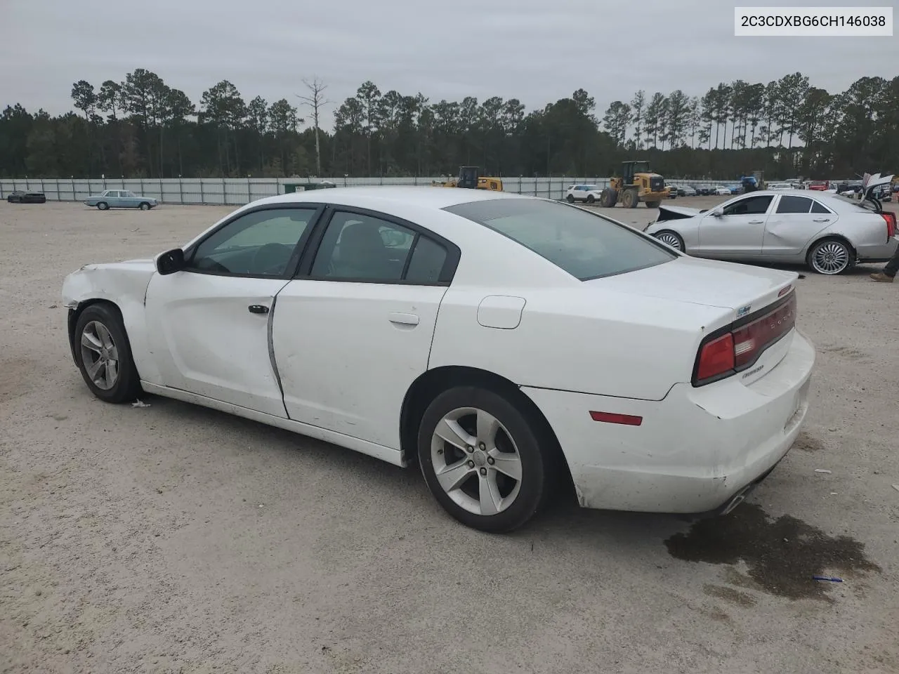 2012 Dodge Charger Se VIN: 2C3CDXBG6CH146038 Lot: 78137004