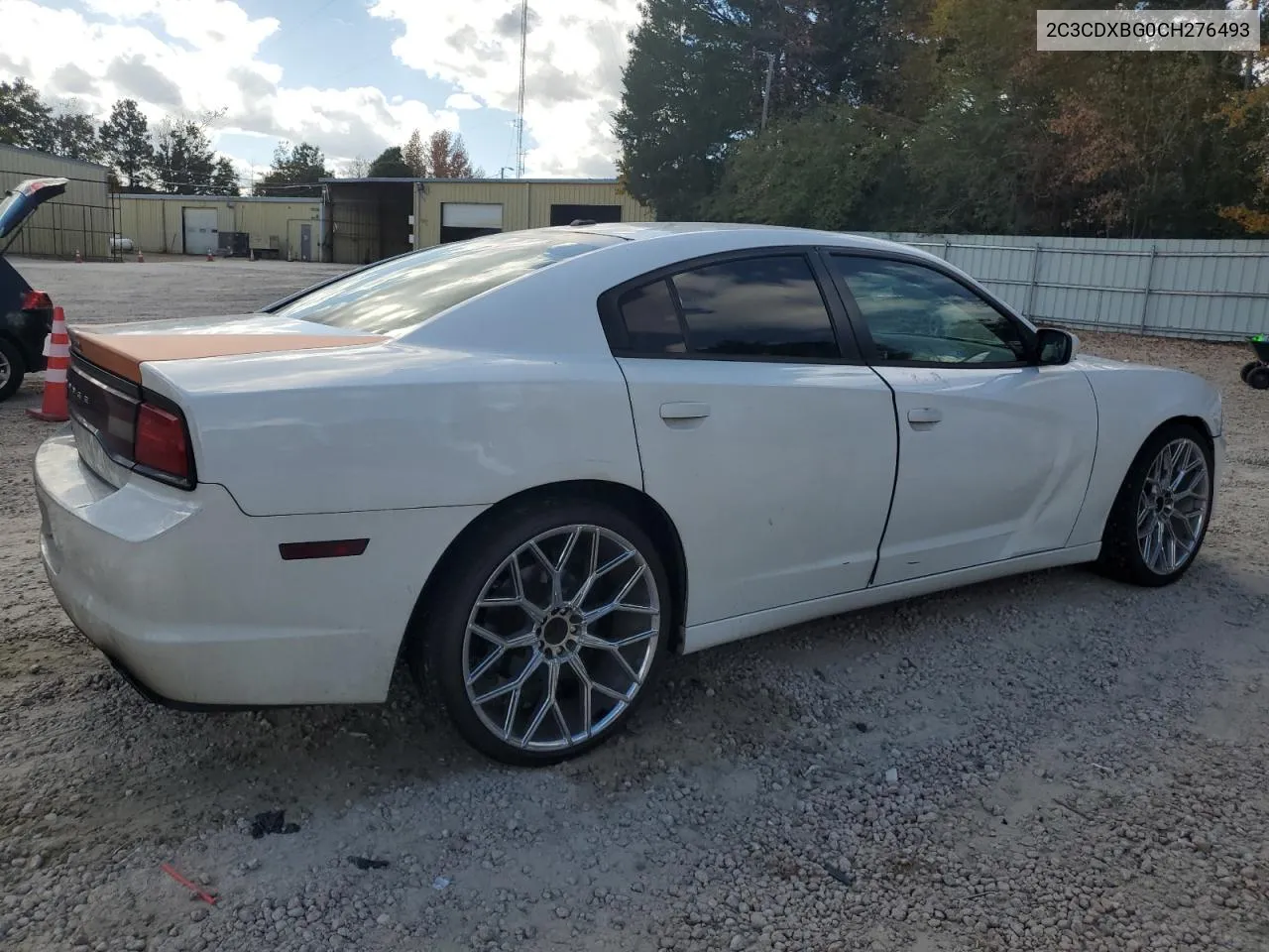 2012 Dodge Charger Se VIN: 2C3CDXBG0CH276493 Lot: 78163494