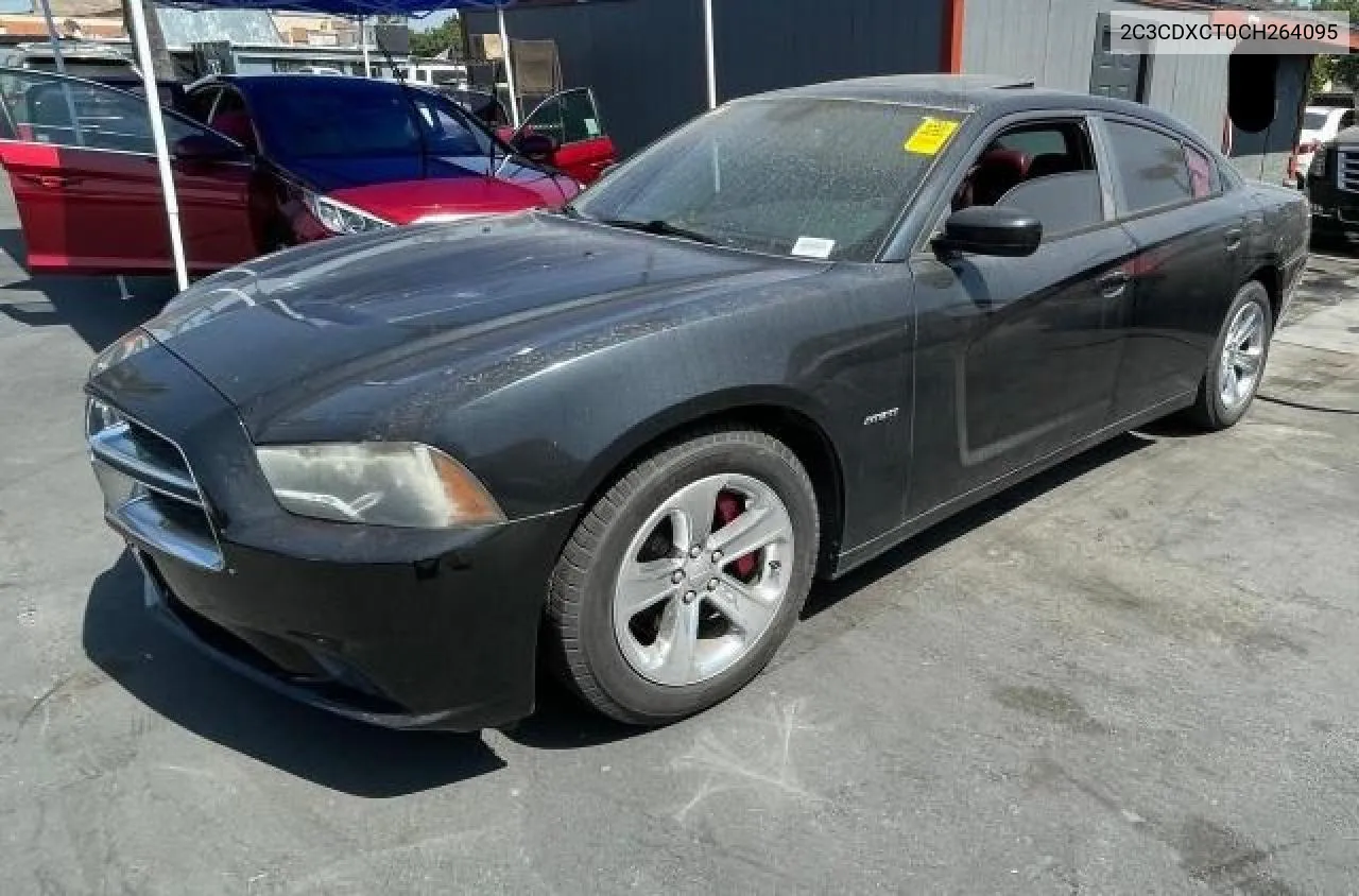 2012 Dodge Charger R/T VIN: 2C3CDXCT0CH264095 Lot: 78333604