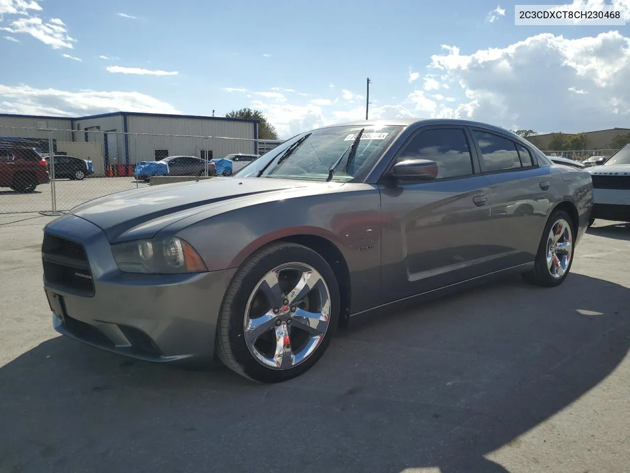 2012 Dodge Charger R/T VIN: 2C3CDXCT8CH230468 Lot: 78468574