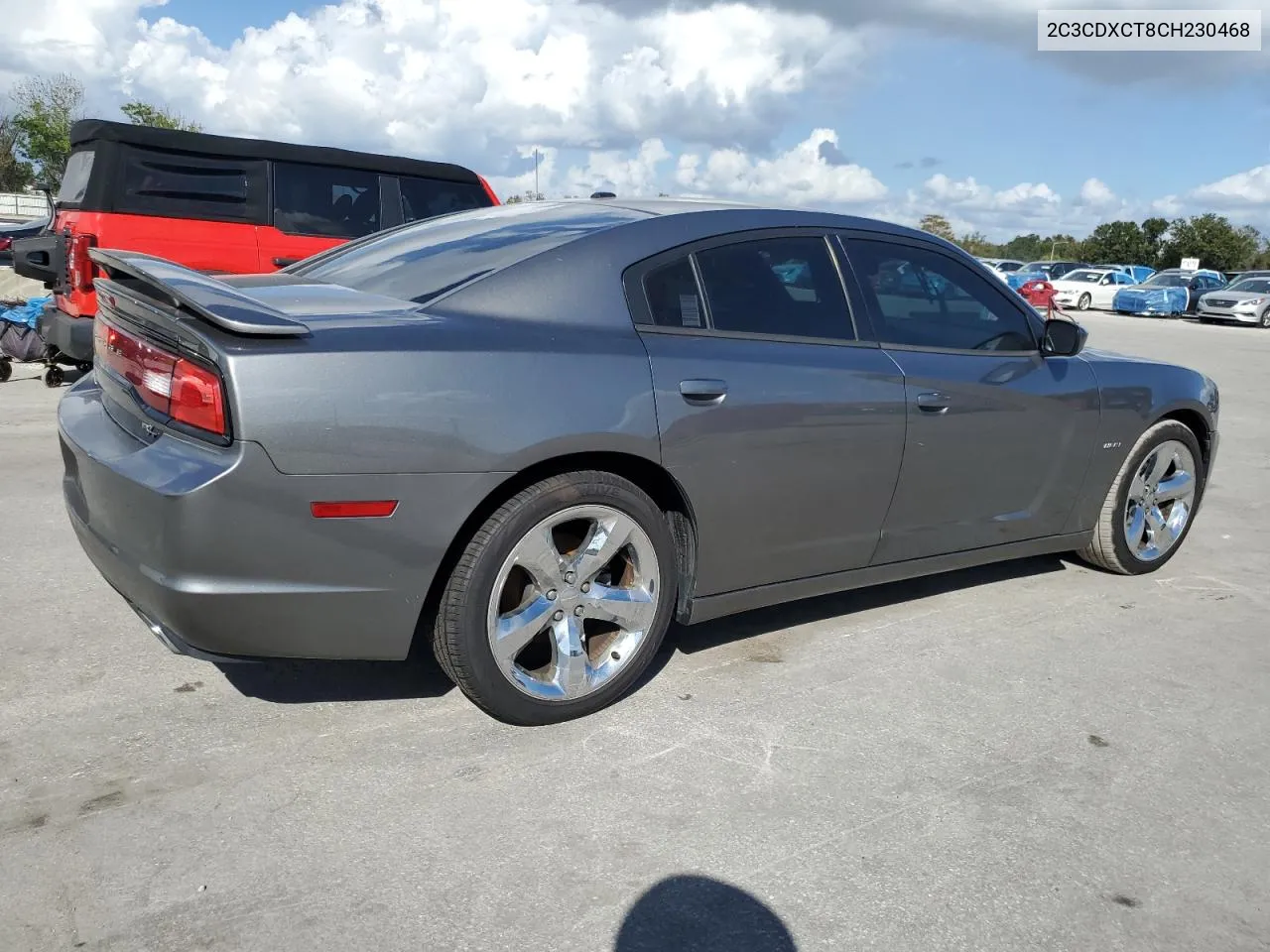 2012 Dodge Charger R/T VIN: 2C3CDXCT8CH230468 Lot: 78468574