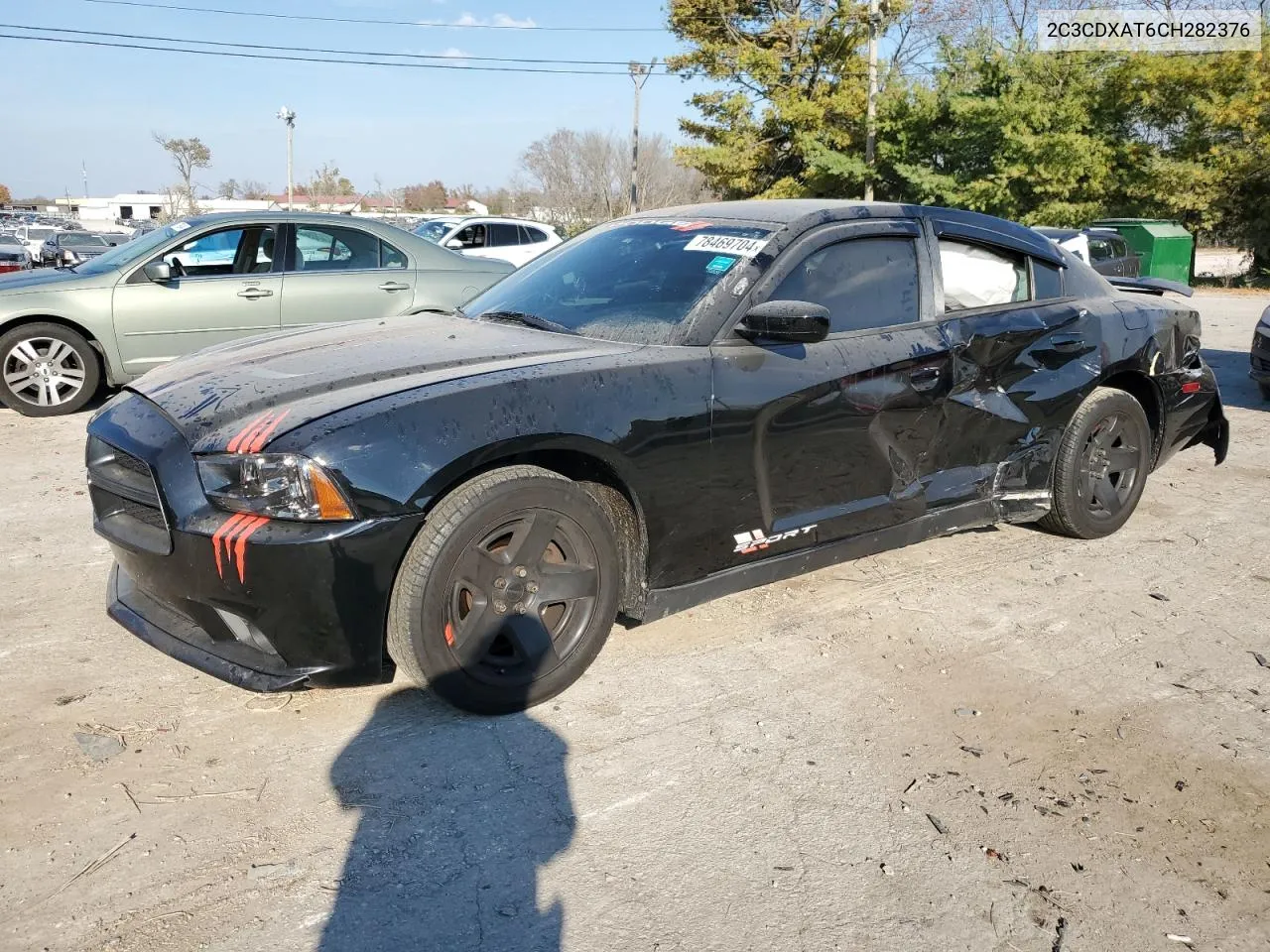 2012 Dodge Charger Police VIN: 2C3CDXAT6CH282376 Lot: 78469704