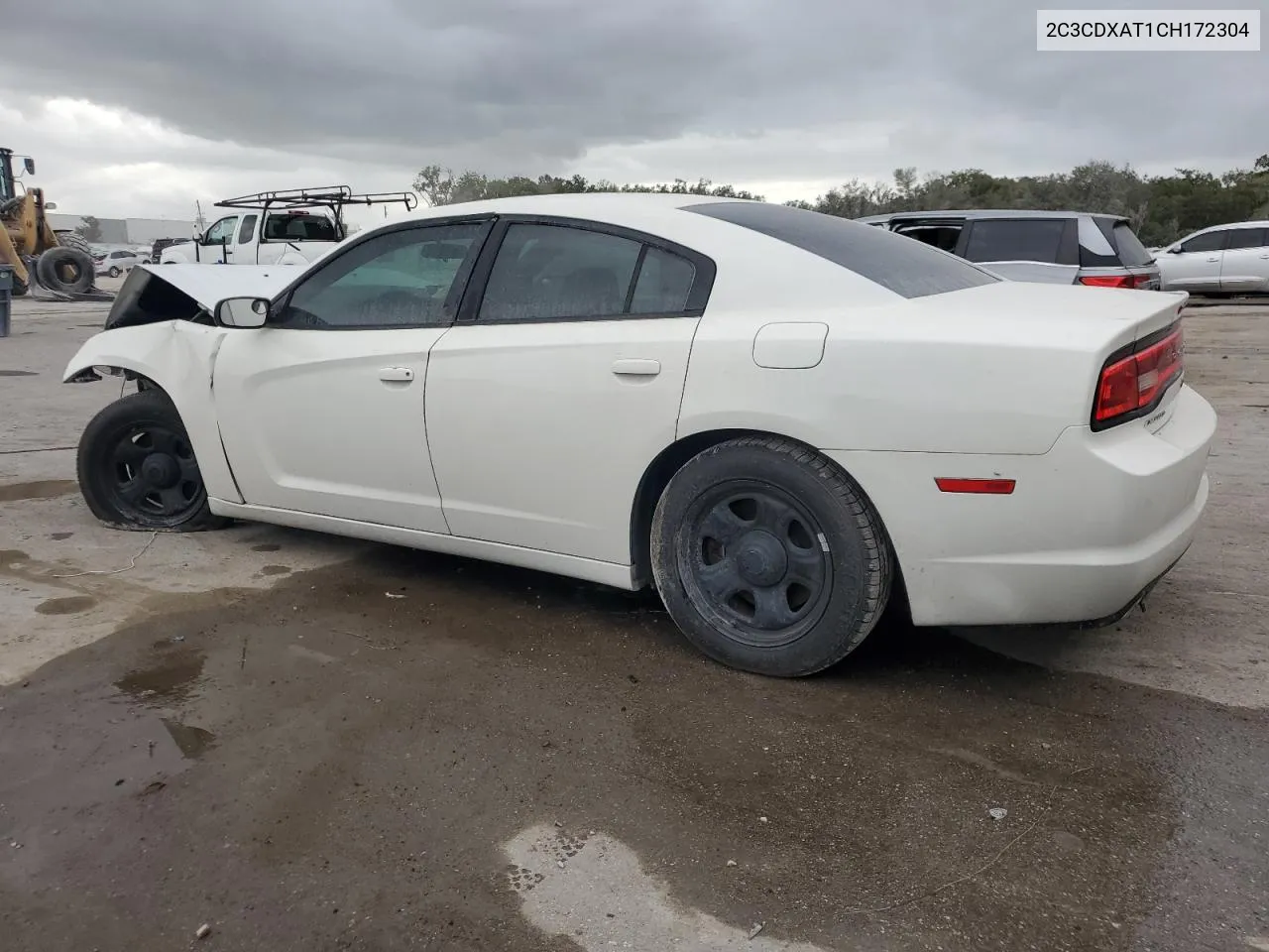 2012 Dodge Charger Police VIN: 2C3CDXAT1CH172304 Lot: 78648194