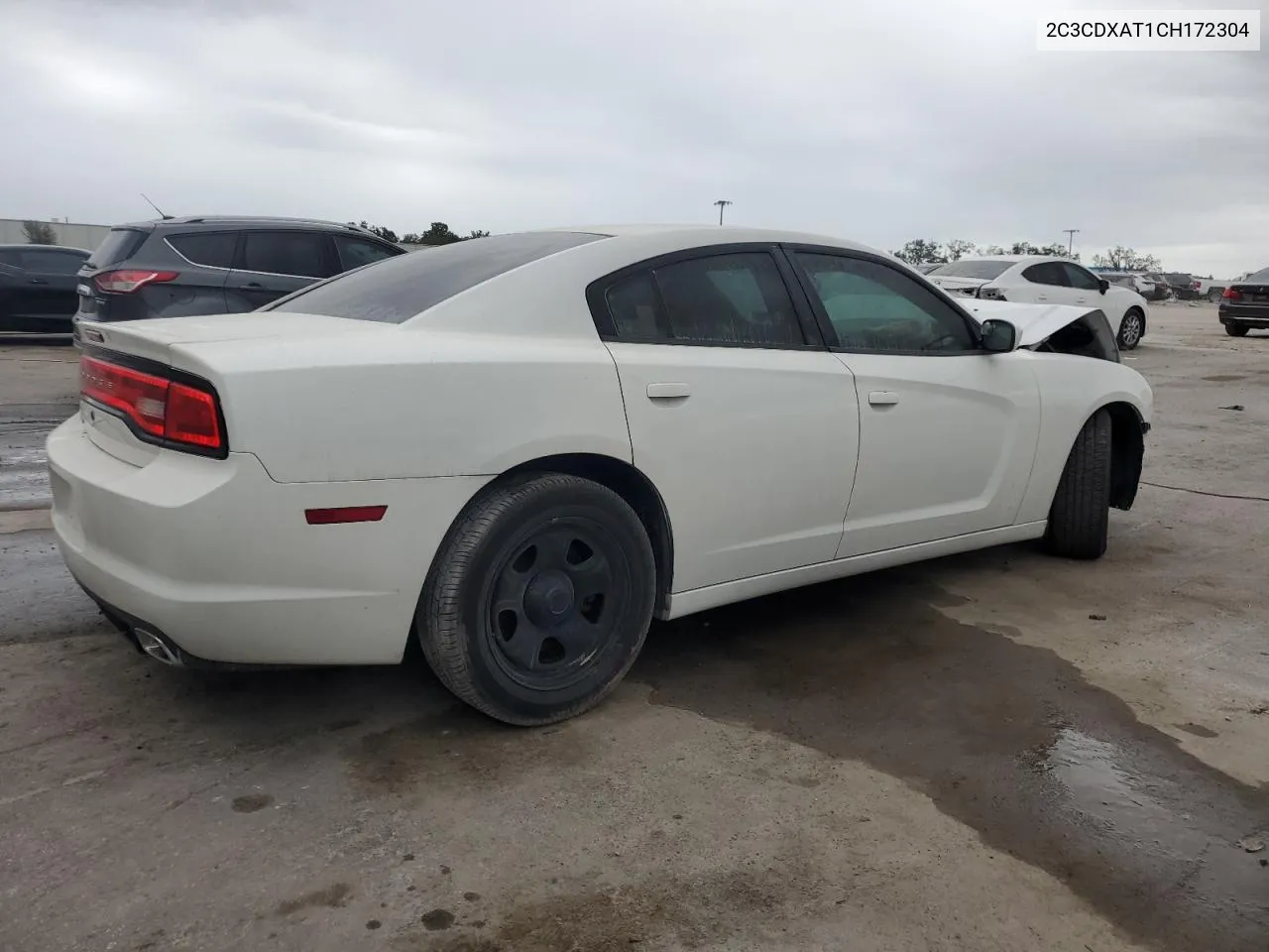 2012 Dodge Charger Police VIN: 2C3CDXAT1CH172304 Lot: 78648194