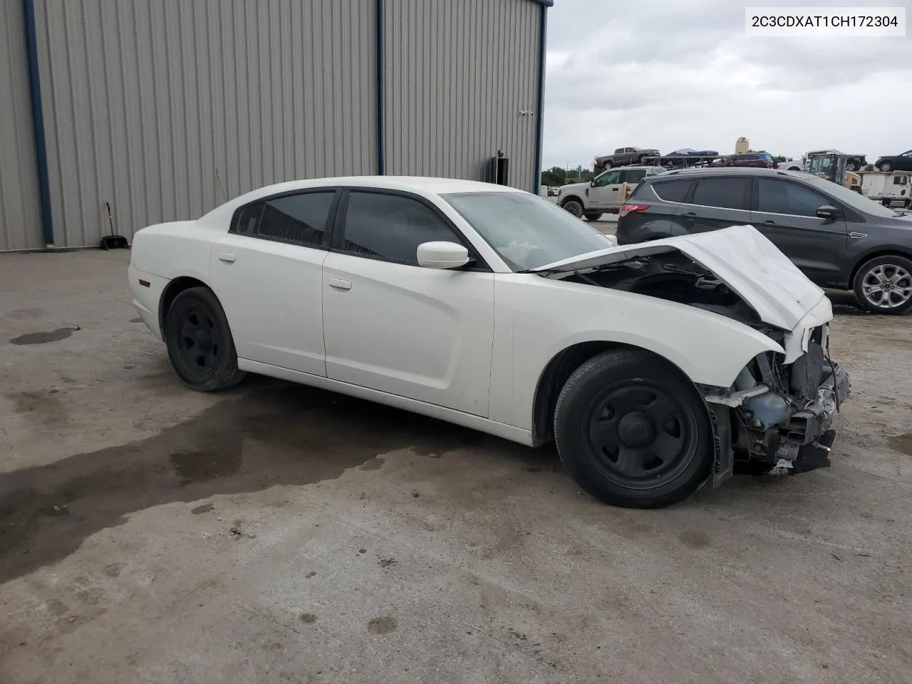 2012 Dodge Charger Police VIN: 2C3CDXAT1CH172304 Lot: 78648194