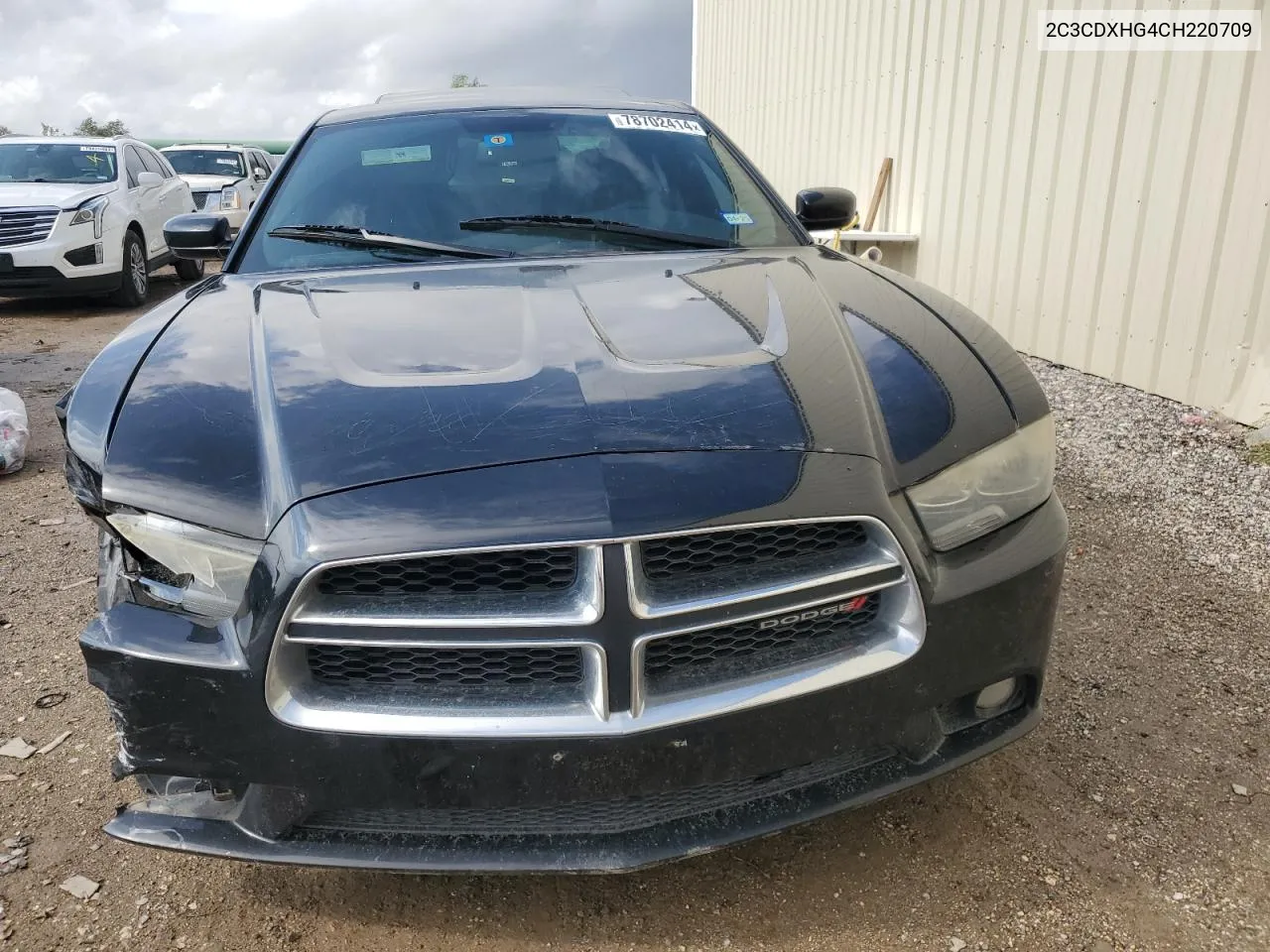 2012 Dodge Charger Sxt VIN: 2C3CDXHG4CH220709 Lot: 78702414