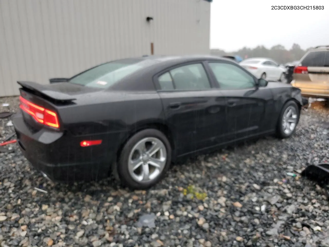 2012 Dodge Charger Se VIN: 2C3CDXBG3CH215803 Lot: 78888784