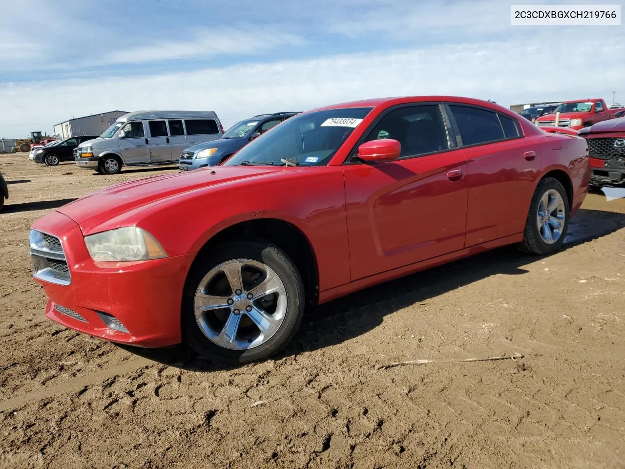 2012 Dodge Charger Se VIN: 2C3CDXBGXCH219766 Lot: 79488034