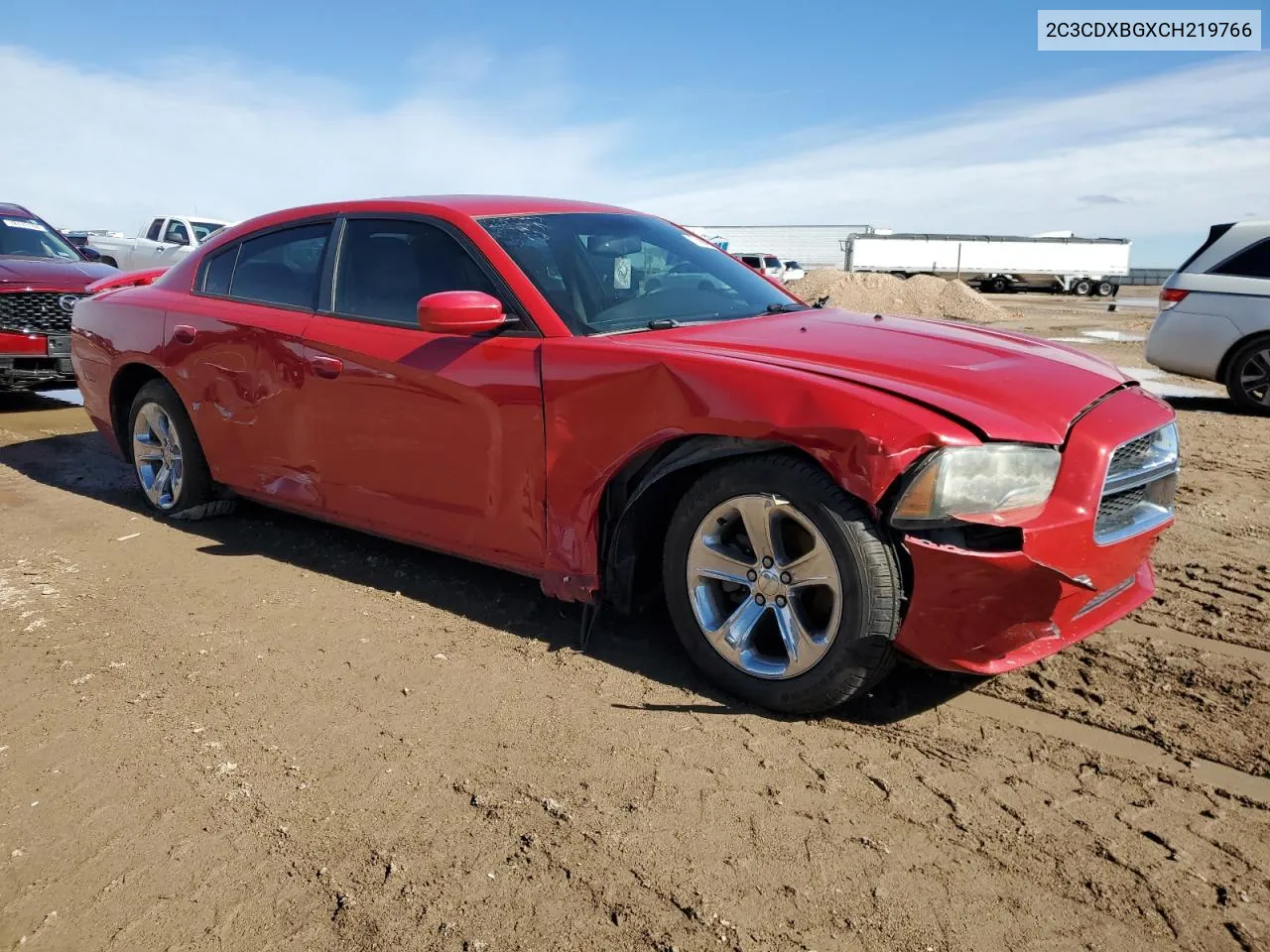 2012 Dodge Charger Se VIN: 2C3CDXBGXCH219766 Lot: 79488034