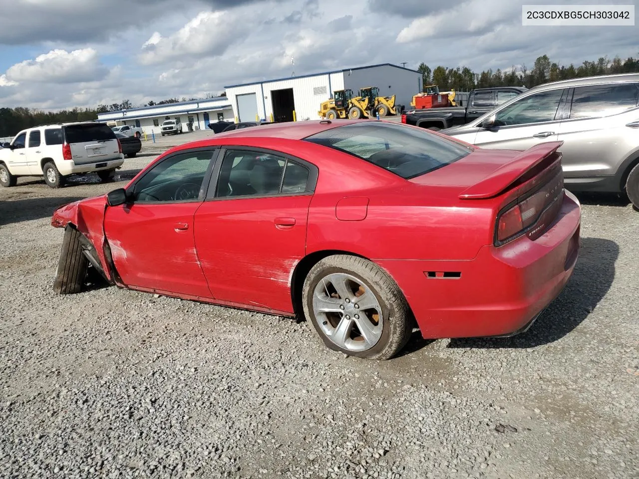 2012 Dodge Charger Se VIN: 2C3CDXBG5CH303042 Lot: 79646094