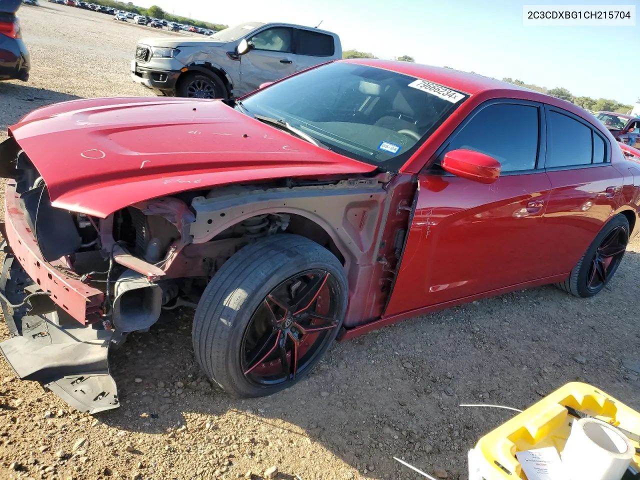 2012 Dodge Charger Se VIN: 2C3CDXBG1CH215704 Lot: 79666234