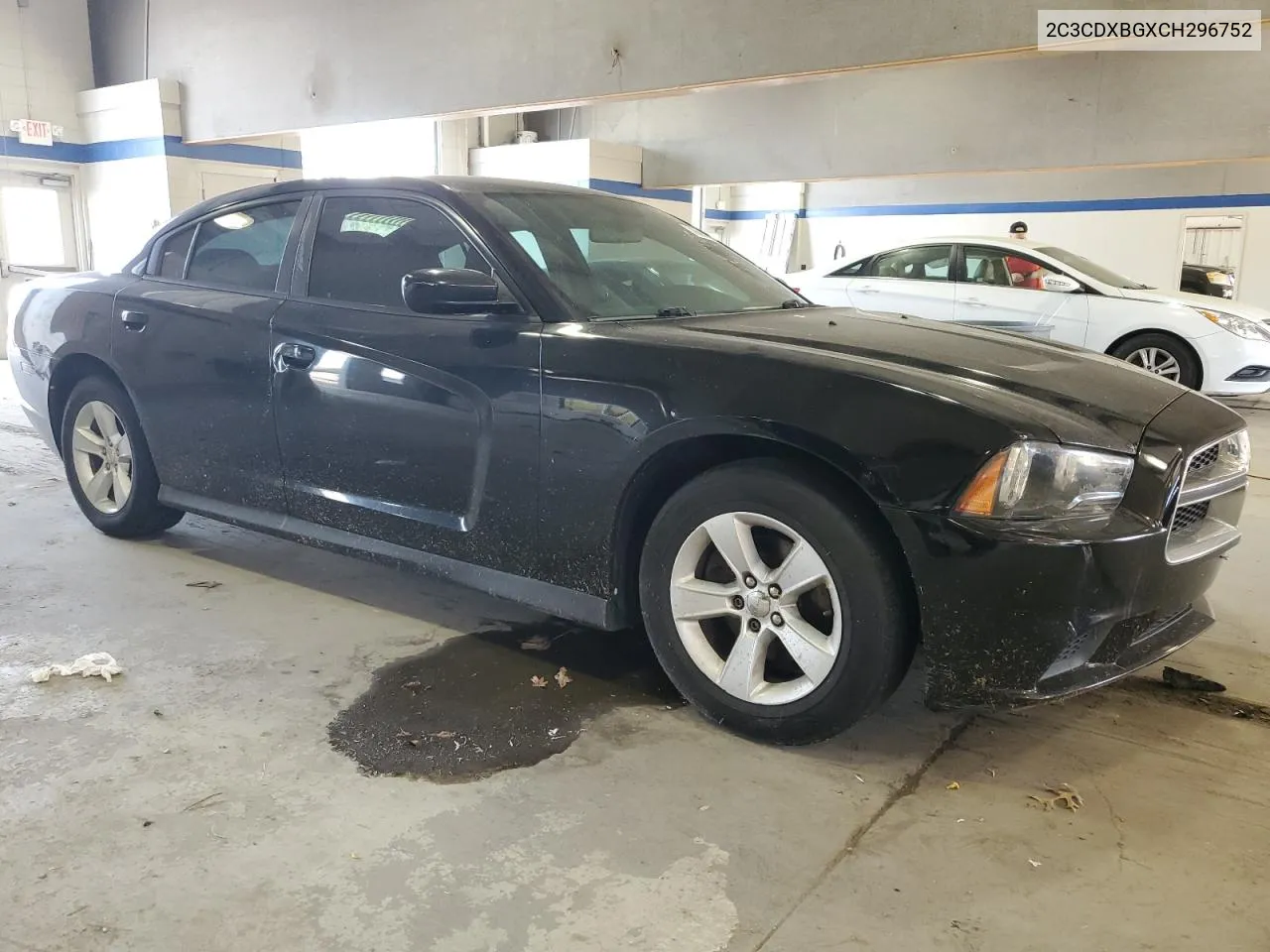 2012 Dodge Charger Se VIN: 2C3CDXBGXCH296752 Lot: 79690664