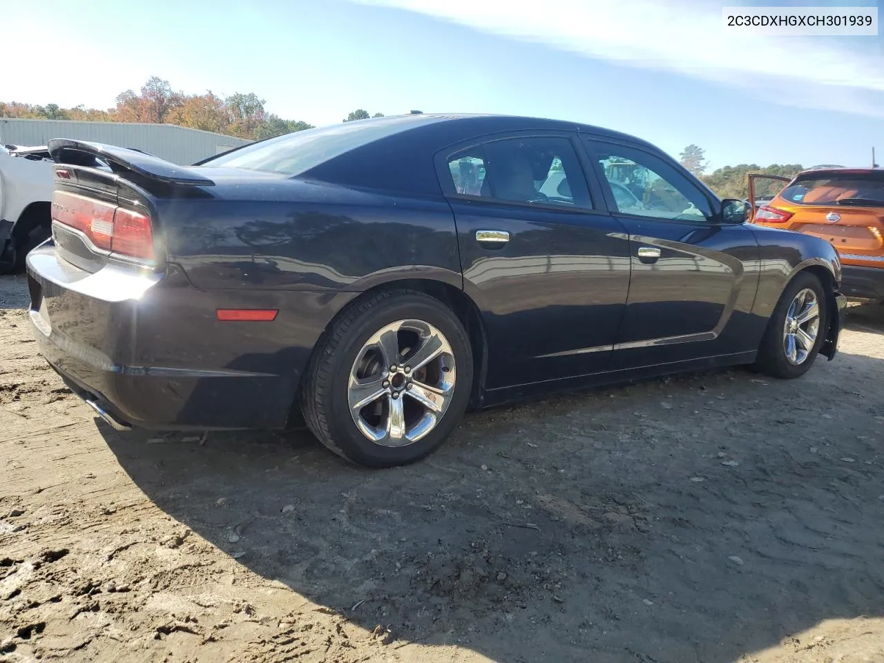 2012 Dodge Charger Sxt VIN: 2C3CDXHGXCH301939 Lot: 80263344