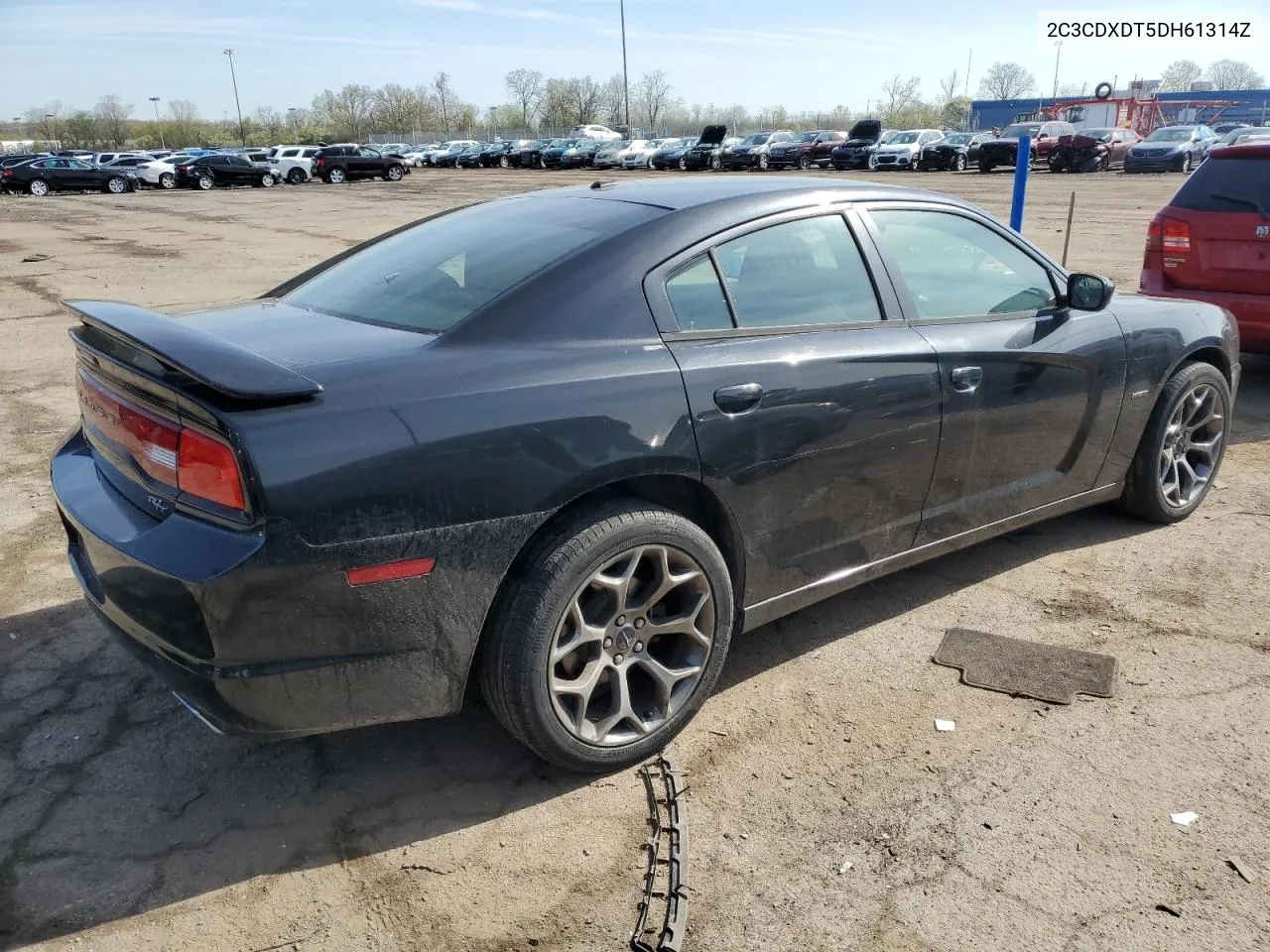 2013 Dodge Charger R/T VIN: 2C3CDXDT5DH61314Z Lot: 47318914