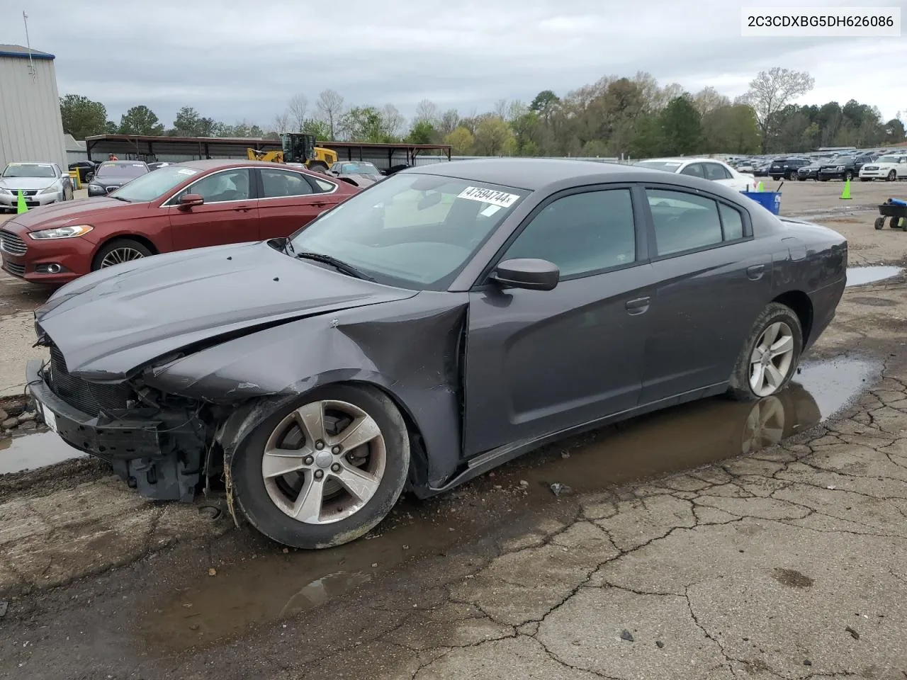 2013 Dodge Charger Se VIN: 2C3CDXBG5DH626086 Lot: 47594744