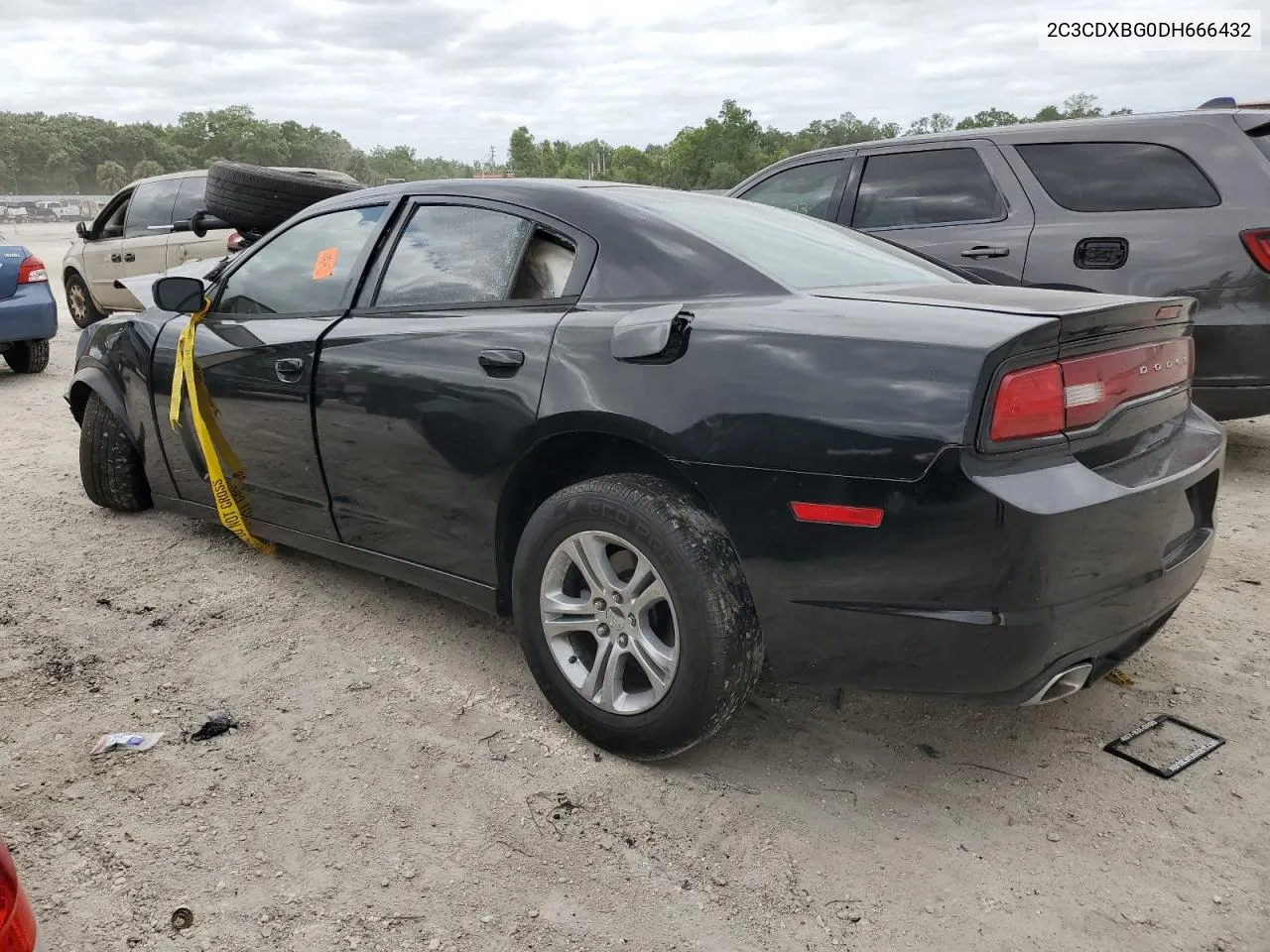 2013 Dodge Charger Se VIN: 2C3CDXBG0DH666432 Lot: 48411434