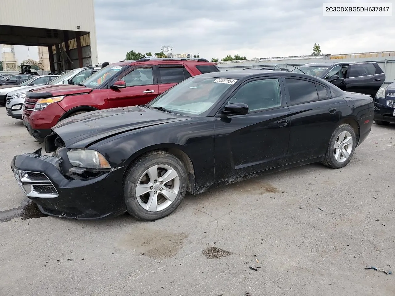 2013 Dodge Charger Se VIN: 2C3CDXBG5DH637847 Lot: 55362854