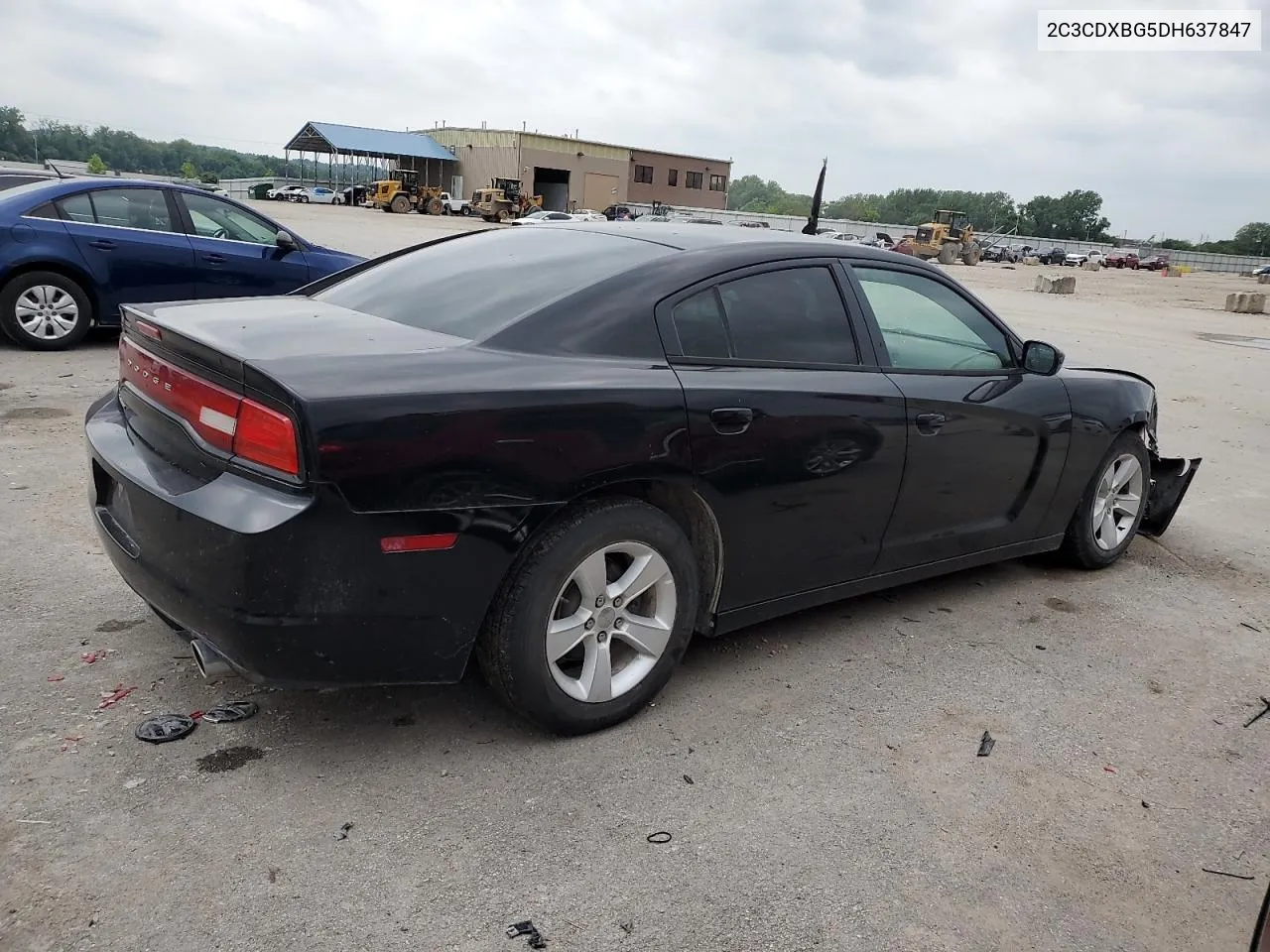 2013 Dodge Charger Se VIN: 2C3CDXBG5DH637847 Lot: 55362854