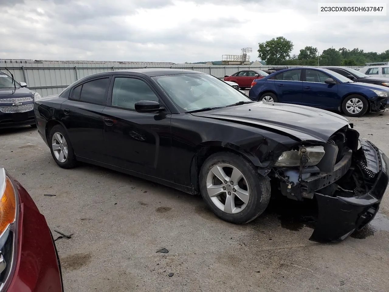 2013 Dodge Charger Se VIN: 2C3CDXBG5DH637847 Lot: 55362854