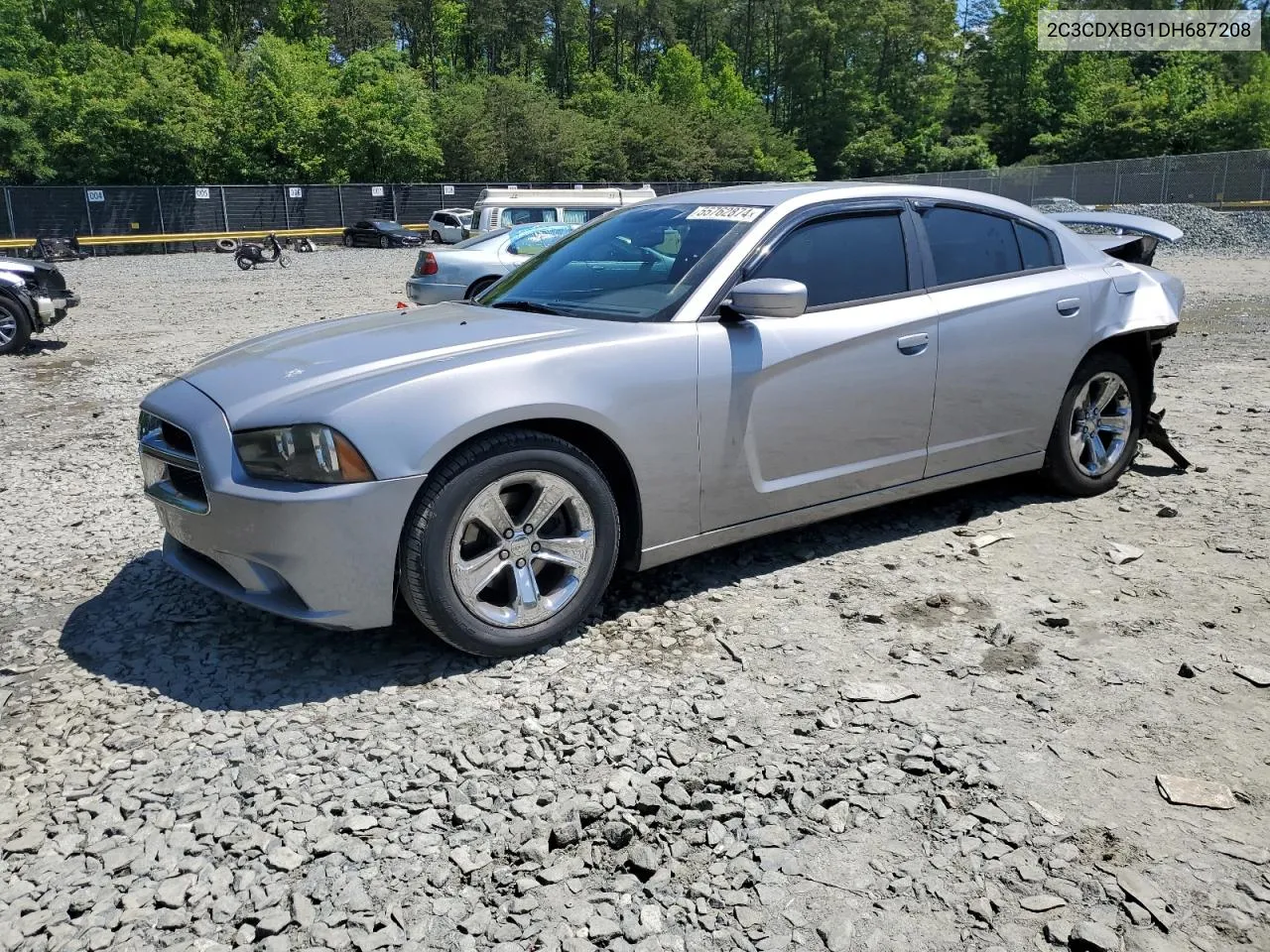 2013 Dodge Charger Se VIN: 2C3CDXBG1DH687208 Lot: 55762874