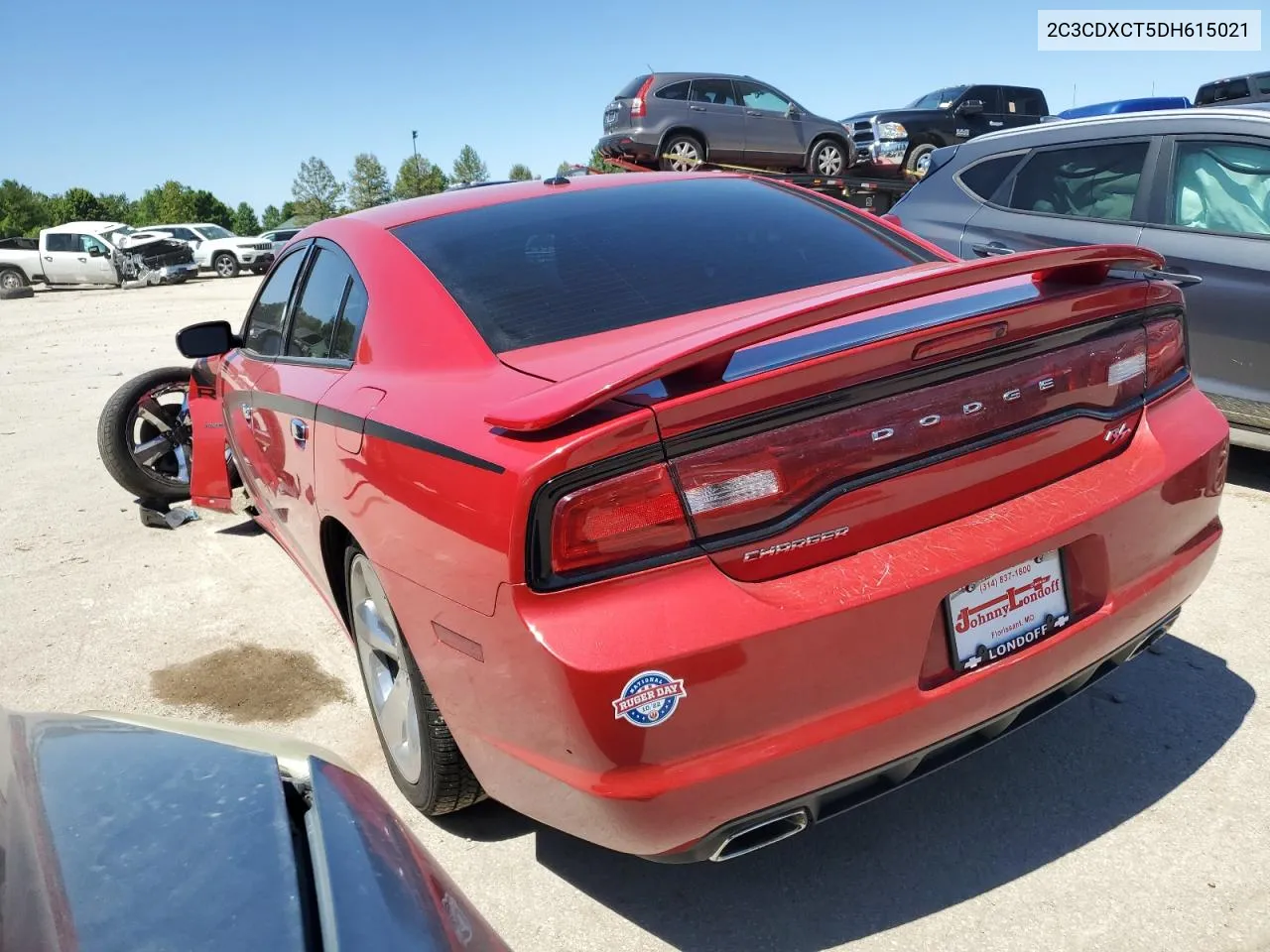 2013 Dodge Charger R/T VIN: 2C3CDXCT5DH615021 Lot: 58030024