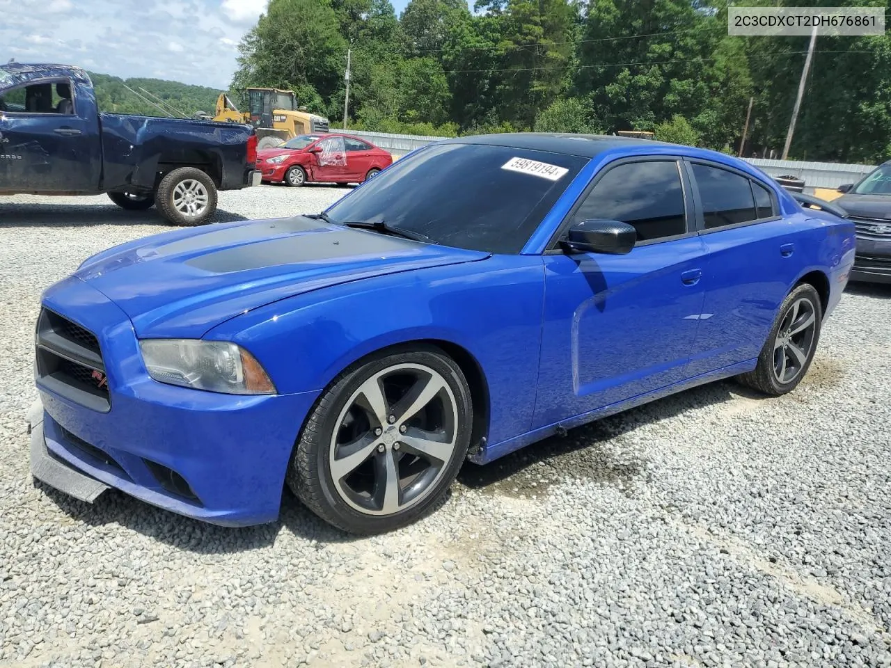 2013 Dodge Charger R/T VIN: 2C3CDXCT2DH676861 Lot: 59819194