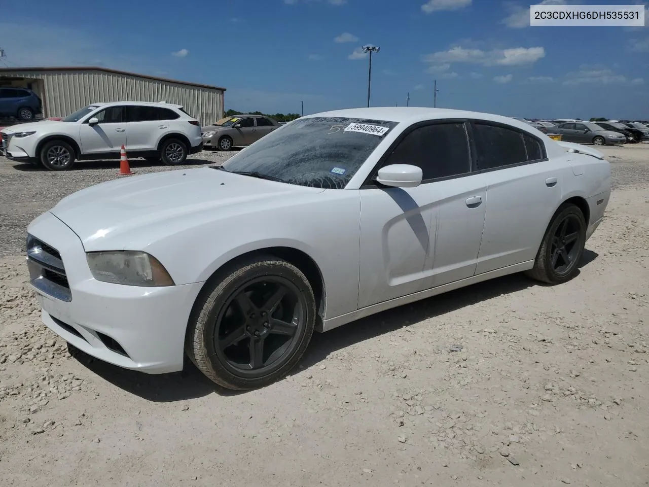 2013 Dodge Charger Sxt VIN: 2C3CDXHG6DH535531 Lot: 59940964