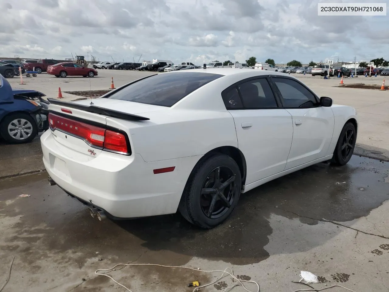 2013 Dodge Charger Police VIN: 2C3CDXAT9DH721068 Lot: 60414024