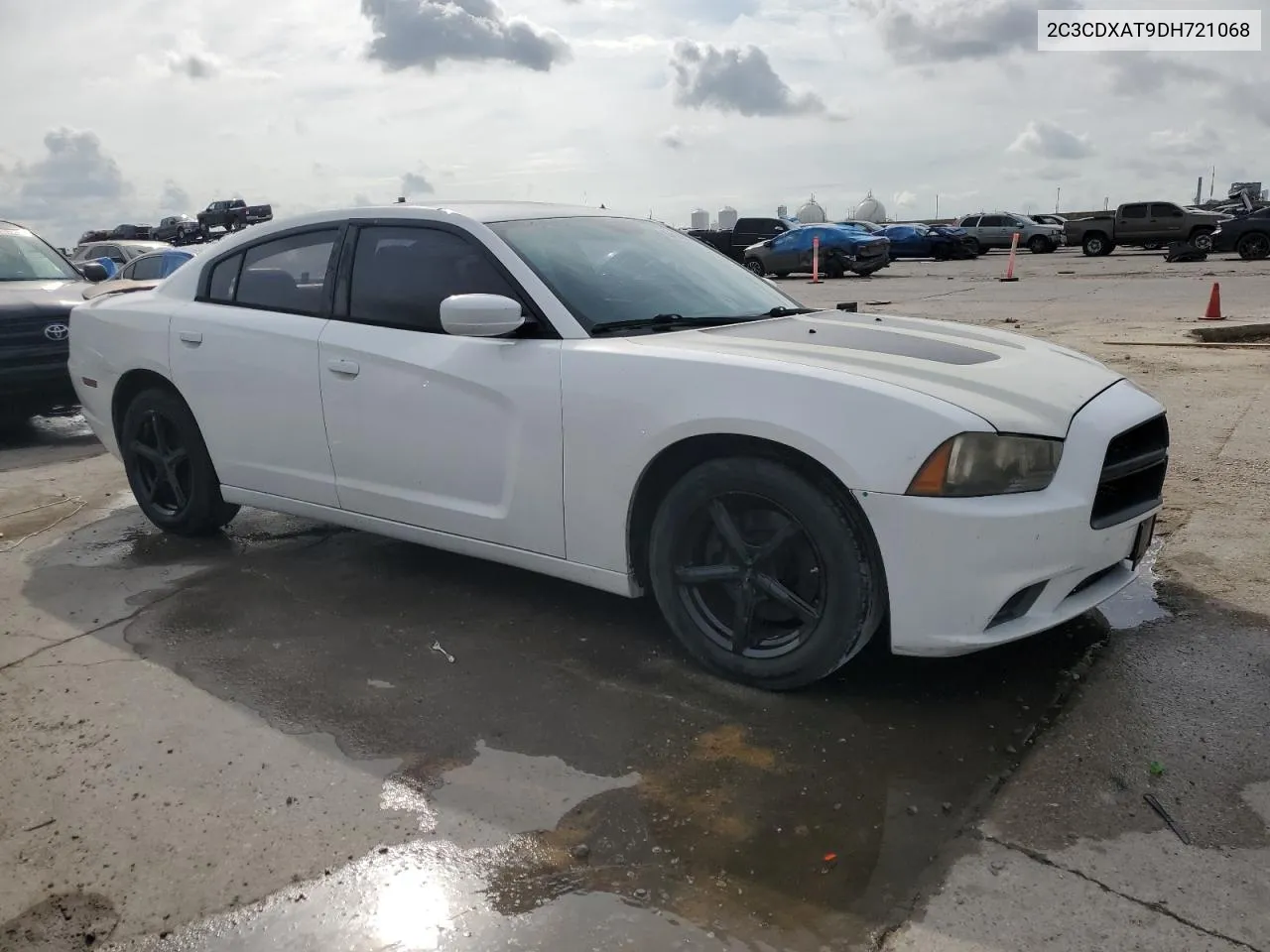 2013 Dodge Charger Police VIN: 2C3CDXAT9DH721068 Lot: 60414024