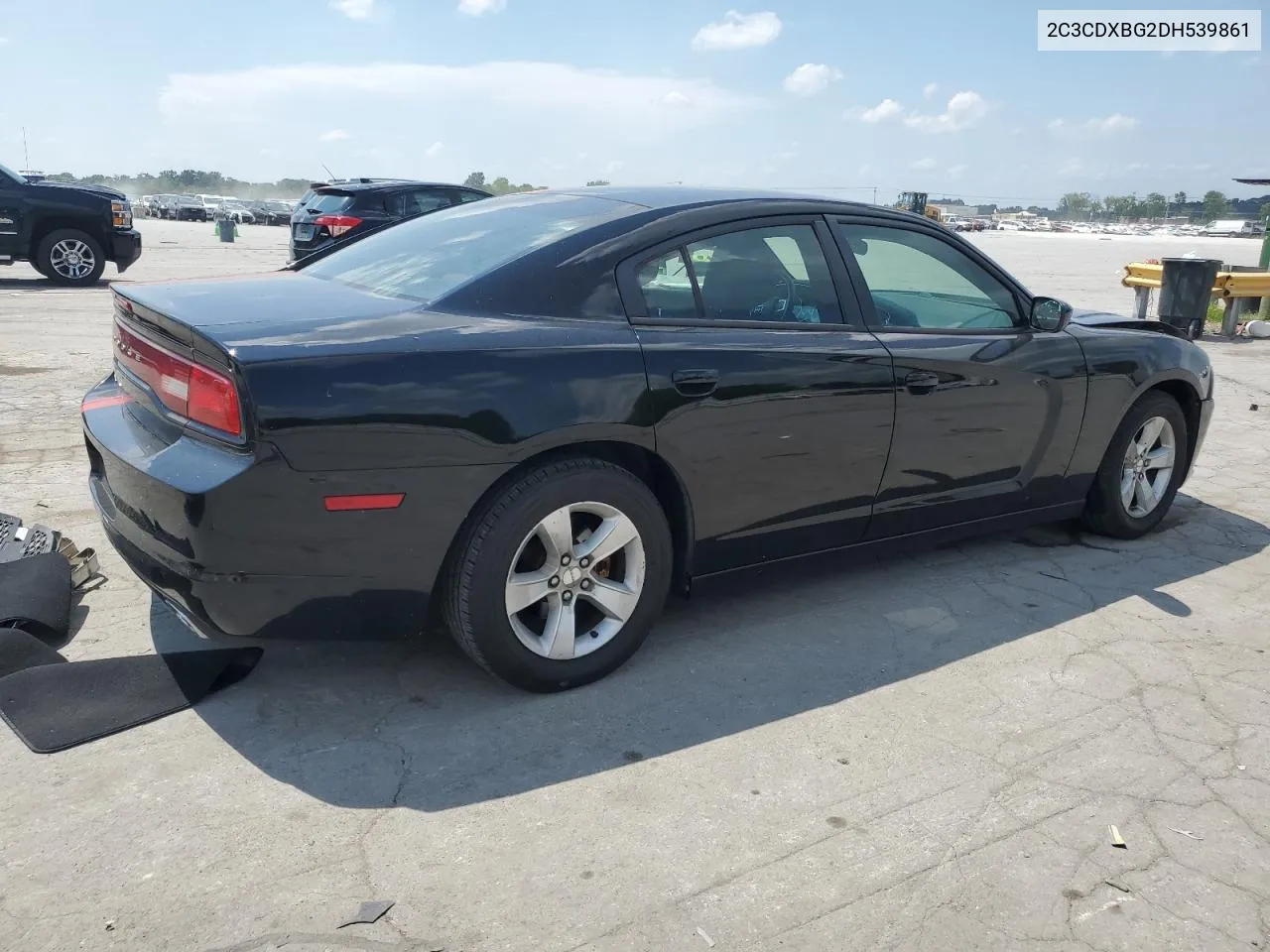 2013 Dodge Charger Se VIN: 2C3CDXBG2DH539861 Lot: 61742344