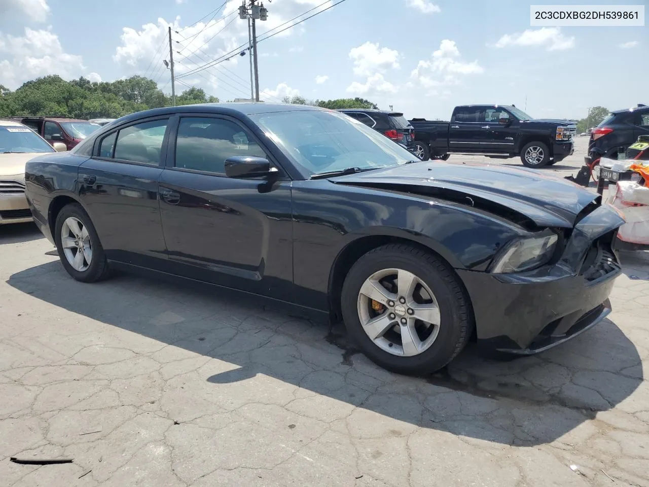 2013 Dodge Charger Se VIN: 2C3CDXBG2DH539861 Lot: 61742344