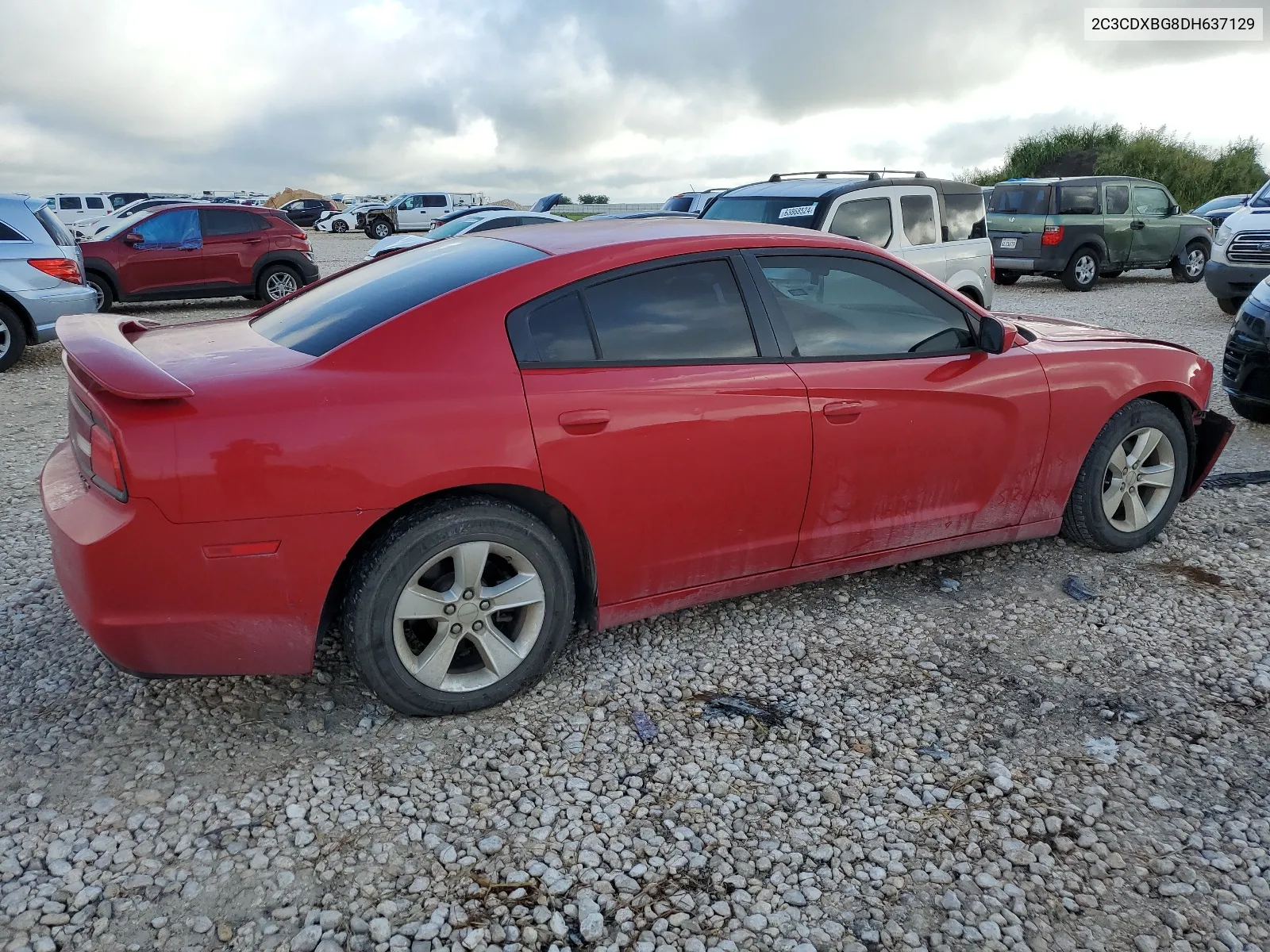 2013 Dodge Charger Se VIN: 2C3CDXBG8DH637129 Lot: 62449754