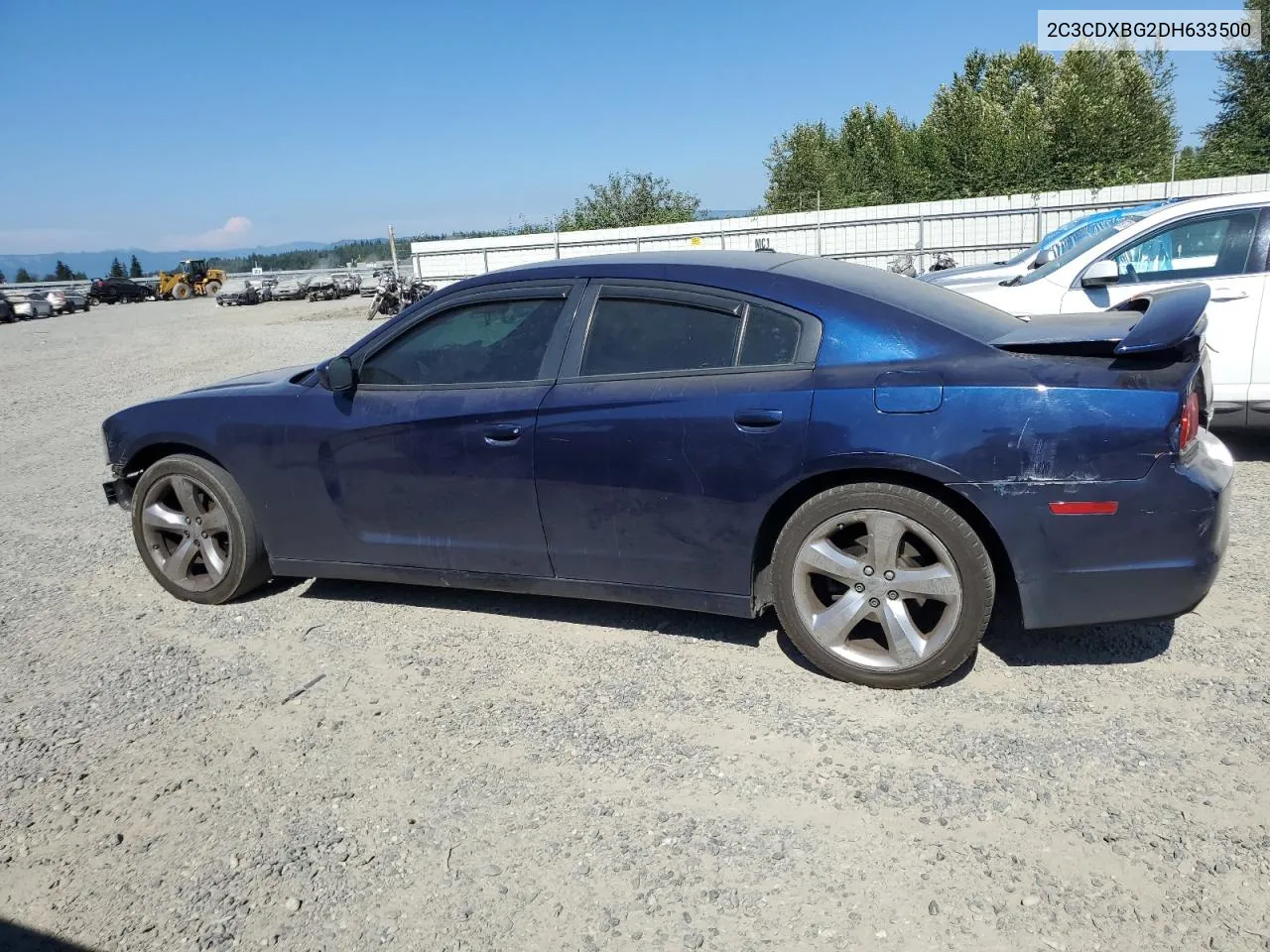 2013 Dodge Charger Se VIN: 2C3CDXBG2DH633500 Lot: 63091304