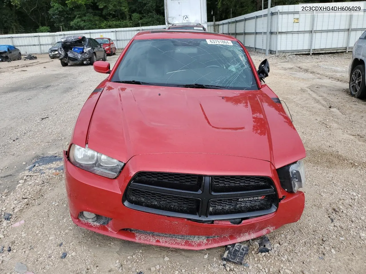 2013 Dodge Charger Sxt VIN: 2C3CDXHG4DH606029 Lot: 63791864